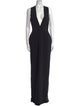 Solace London V-Neck Long Dress