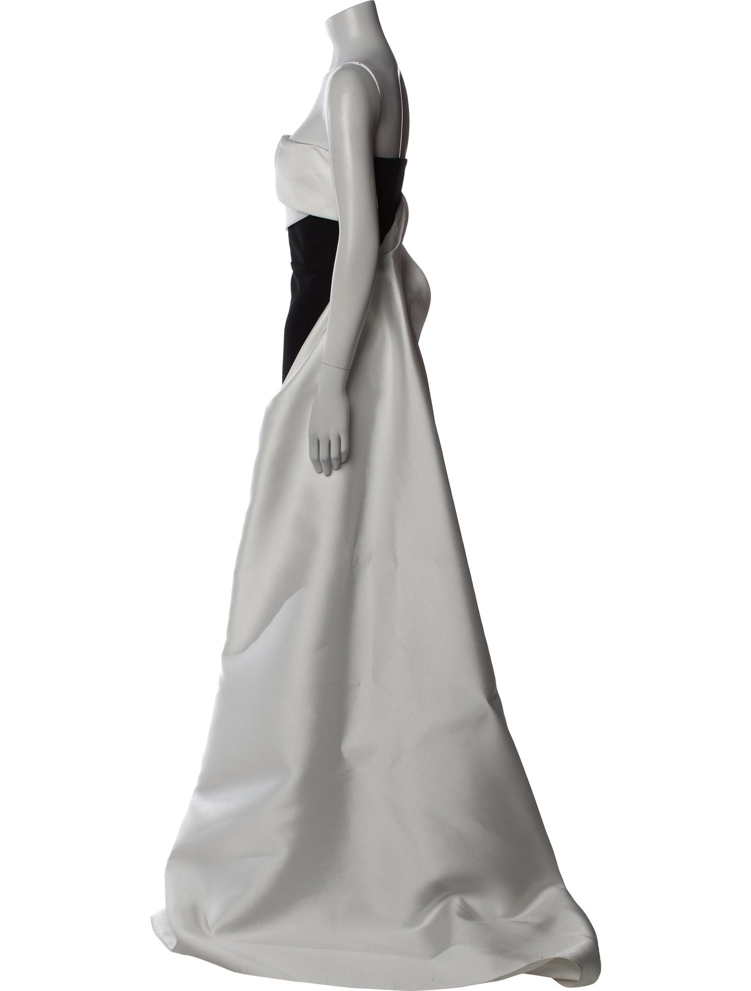 Solace London Strapless Long Dress