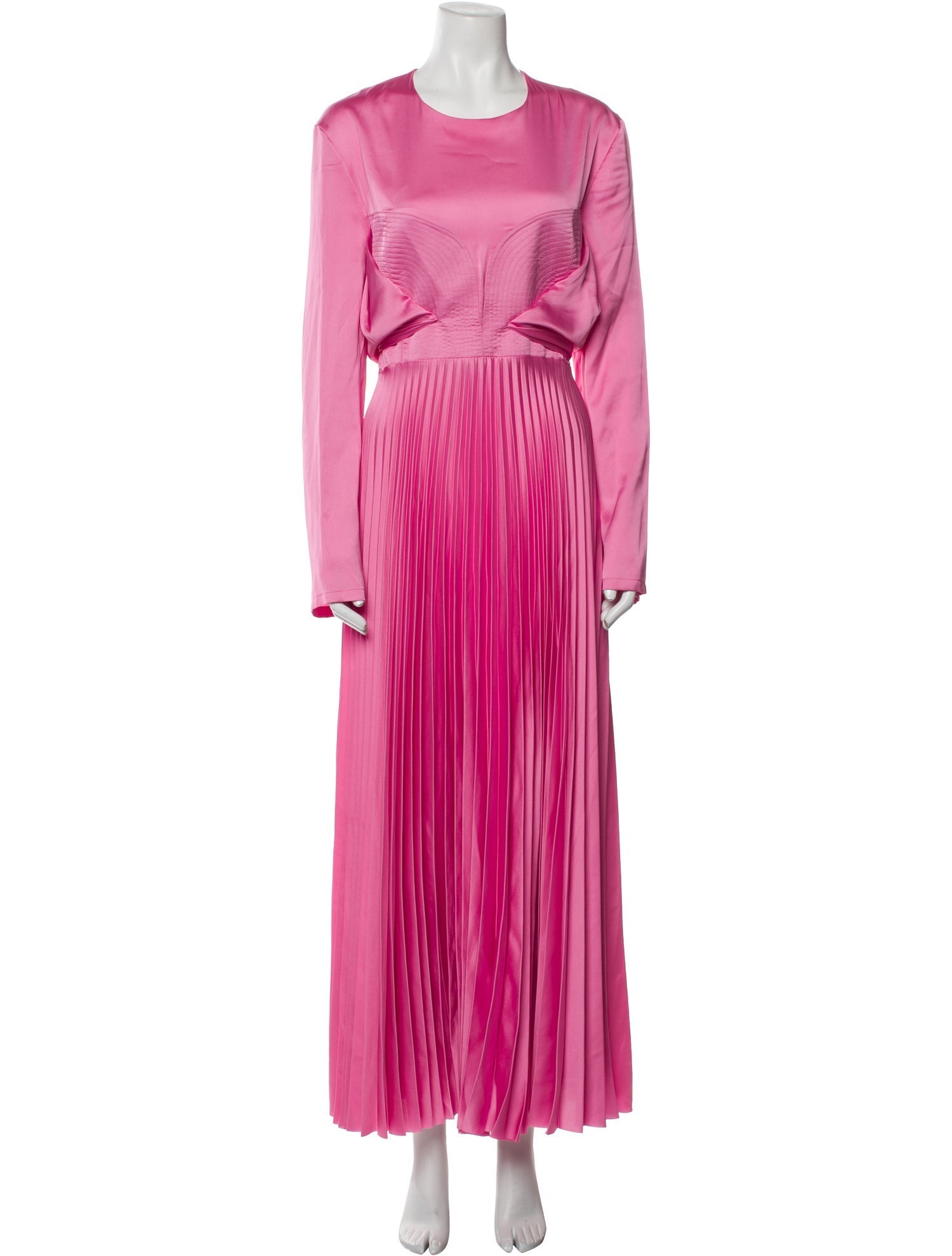 Solace London Crew Neck Long Dress