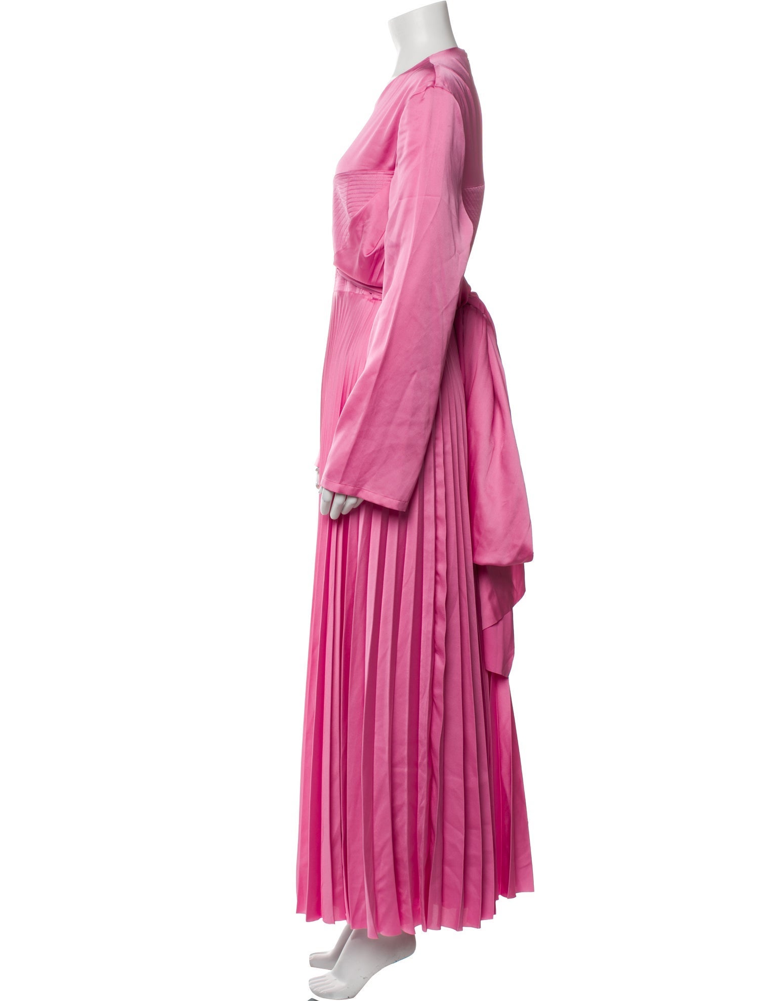 Solace London Crew Neck Long Dress