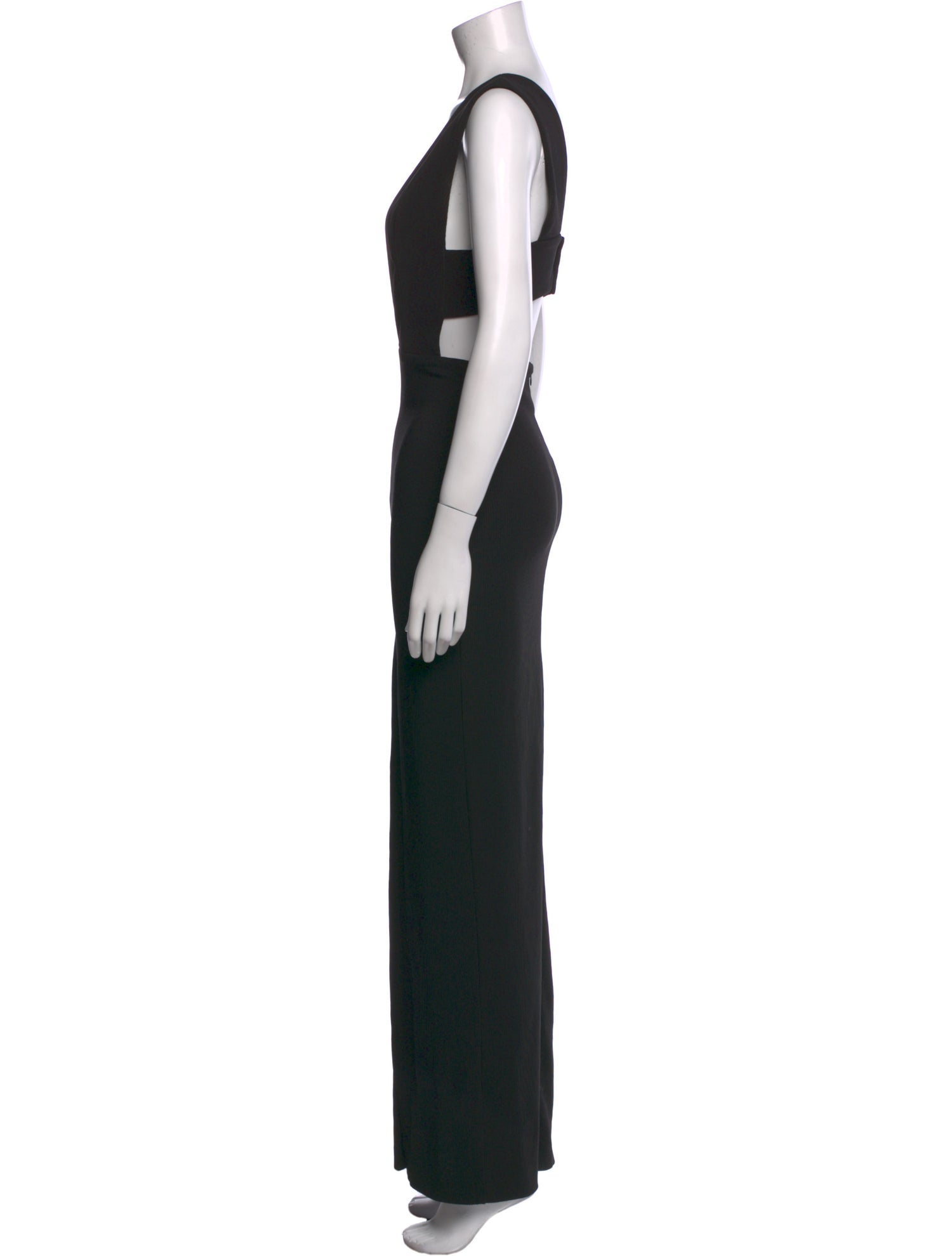 Solace London V-Neck Long Dress