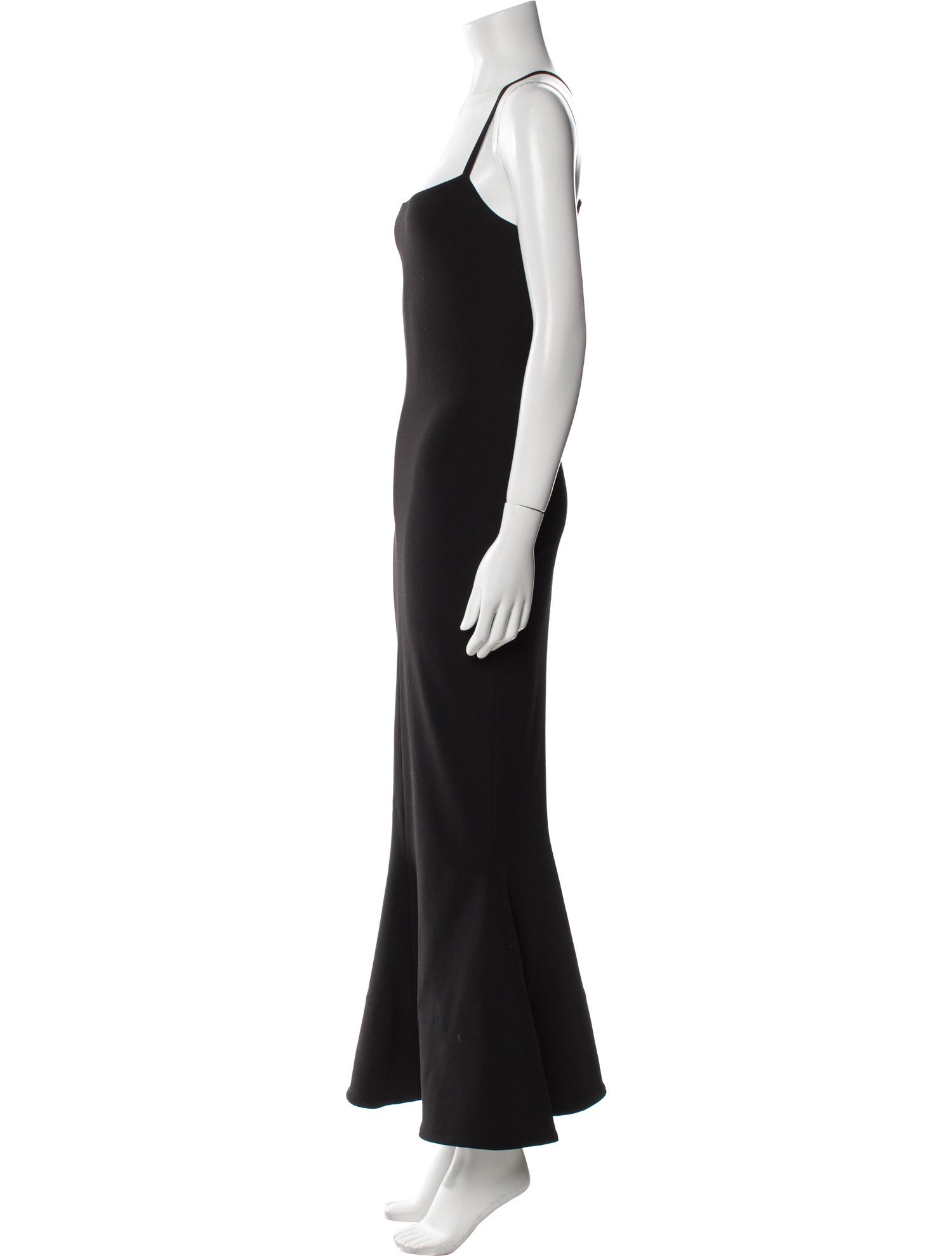 Solace London Square Neckline Long Dress