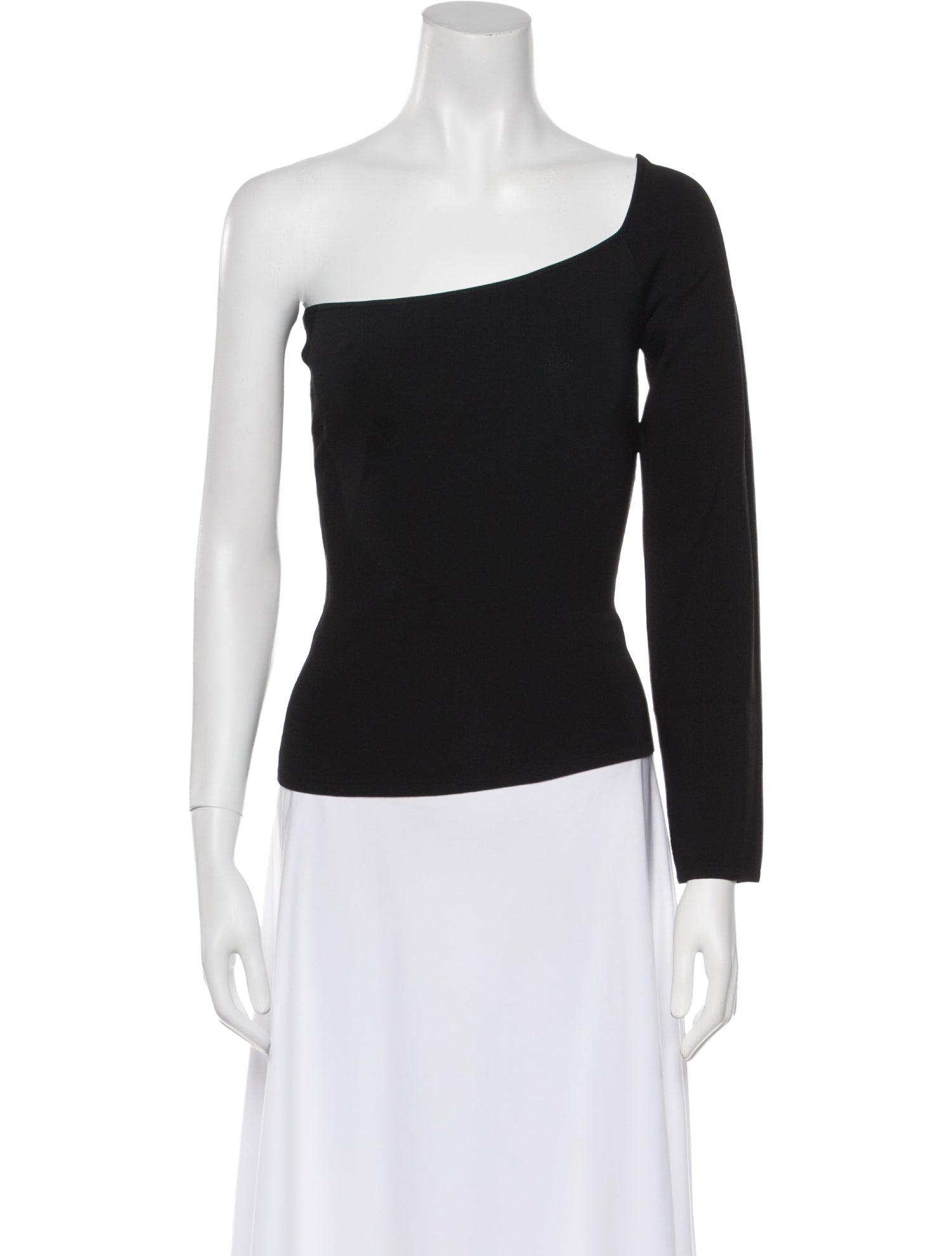 Solace London One-Shoulder Long Sleeve Top w/ Tags