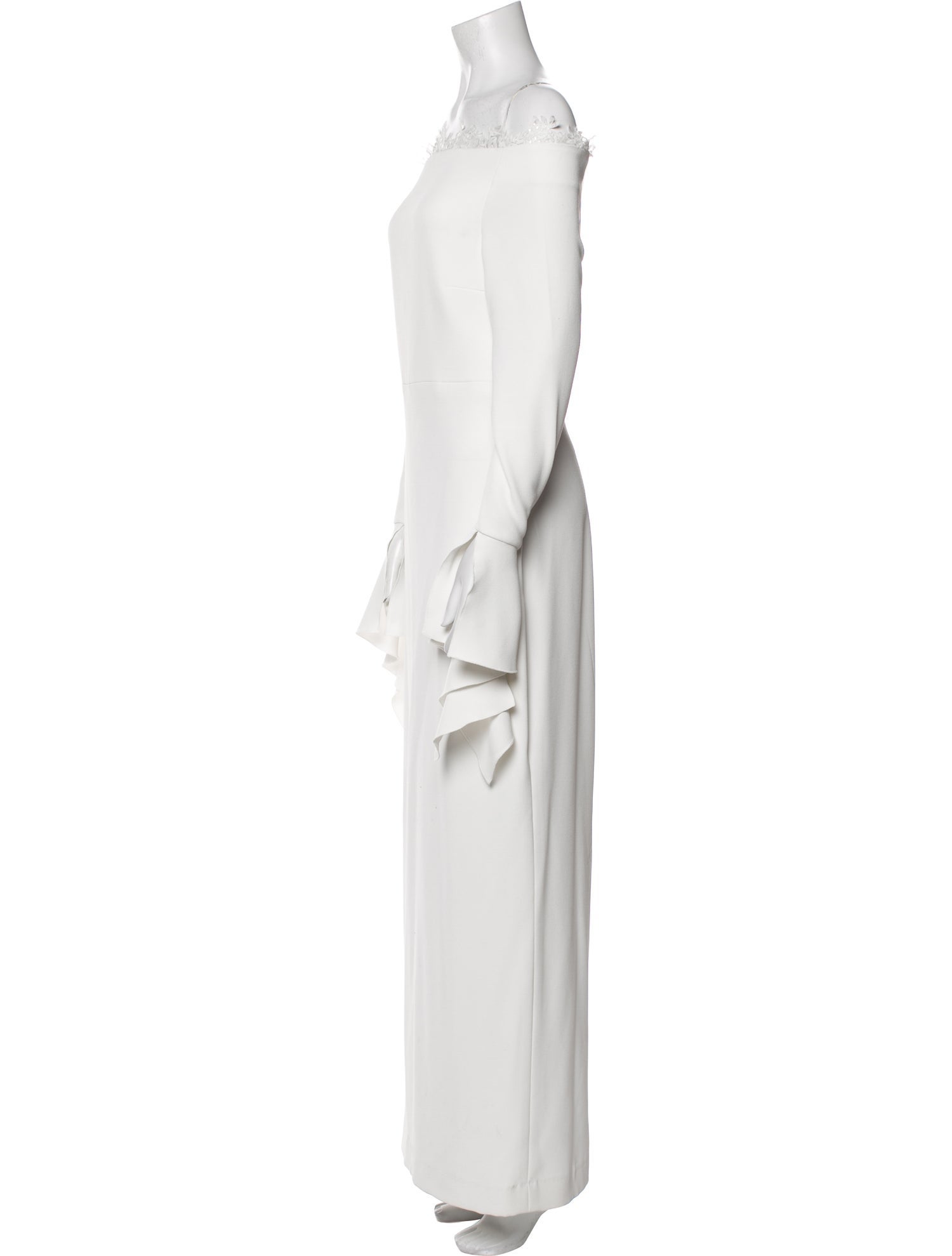 Solace London Off-The-Shoulder Long Dress