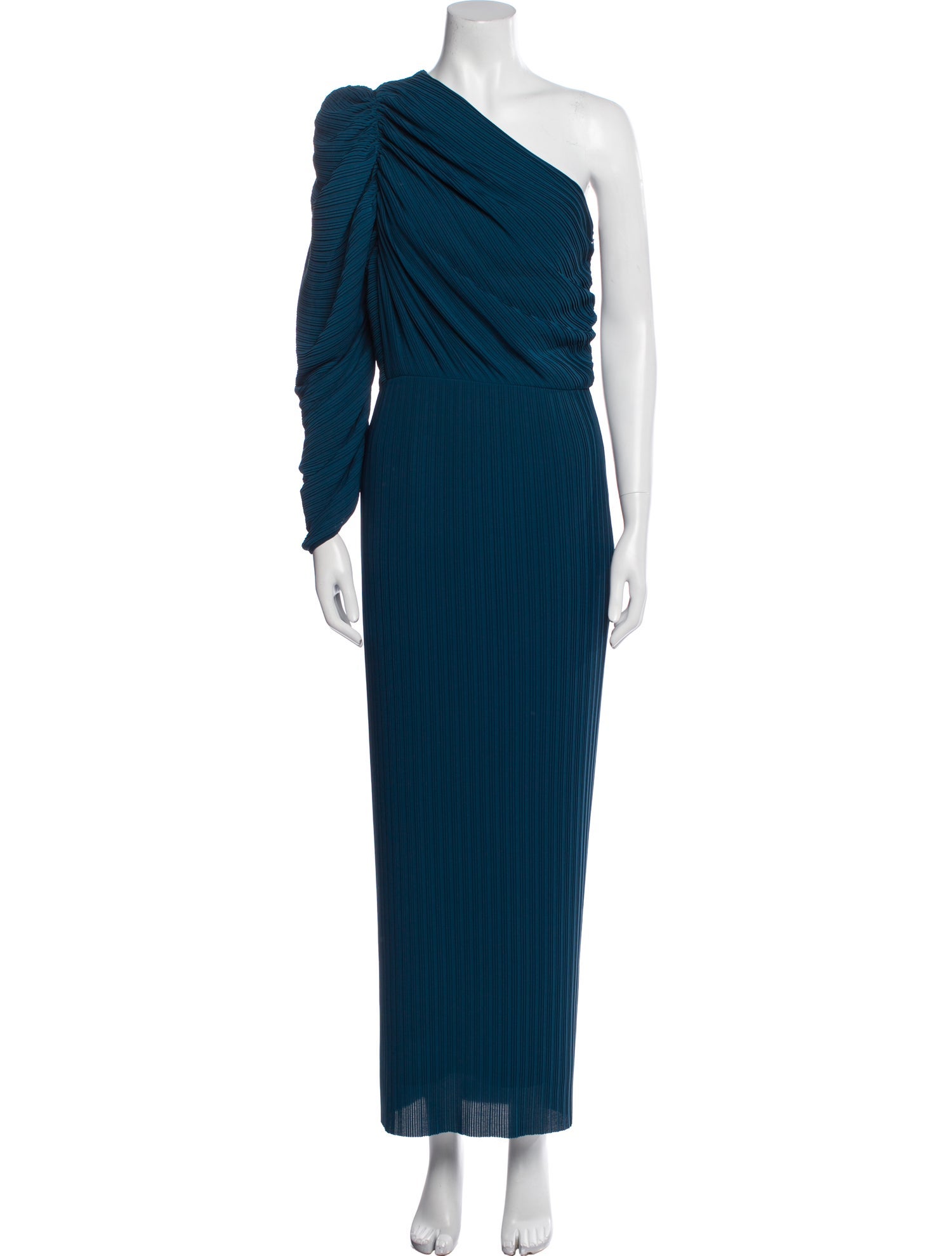 Solace London One-Shoulder Long Dress