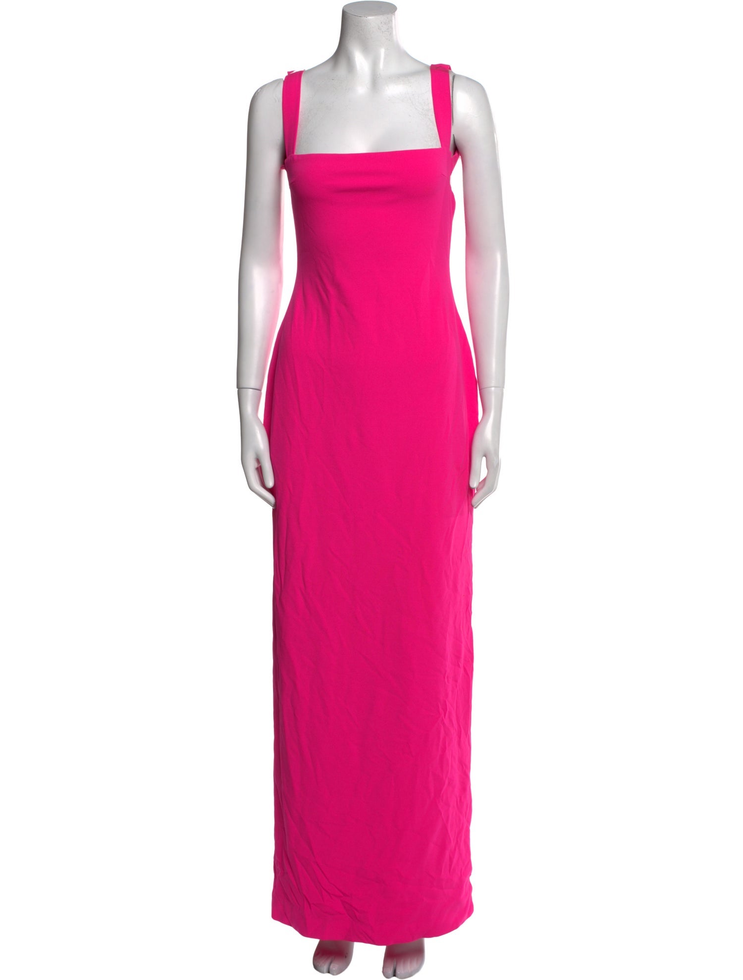 Solace London Square Neckline Long Dress
