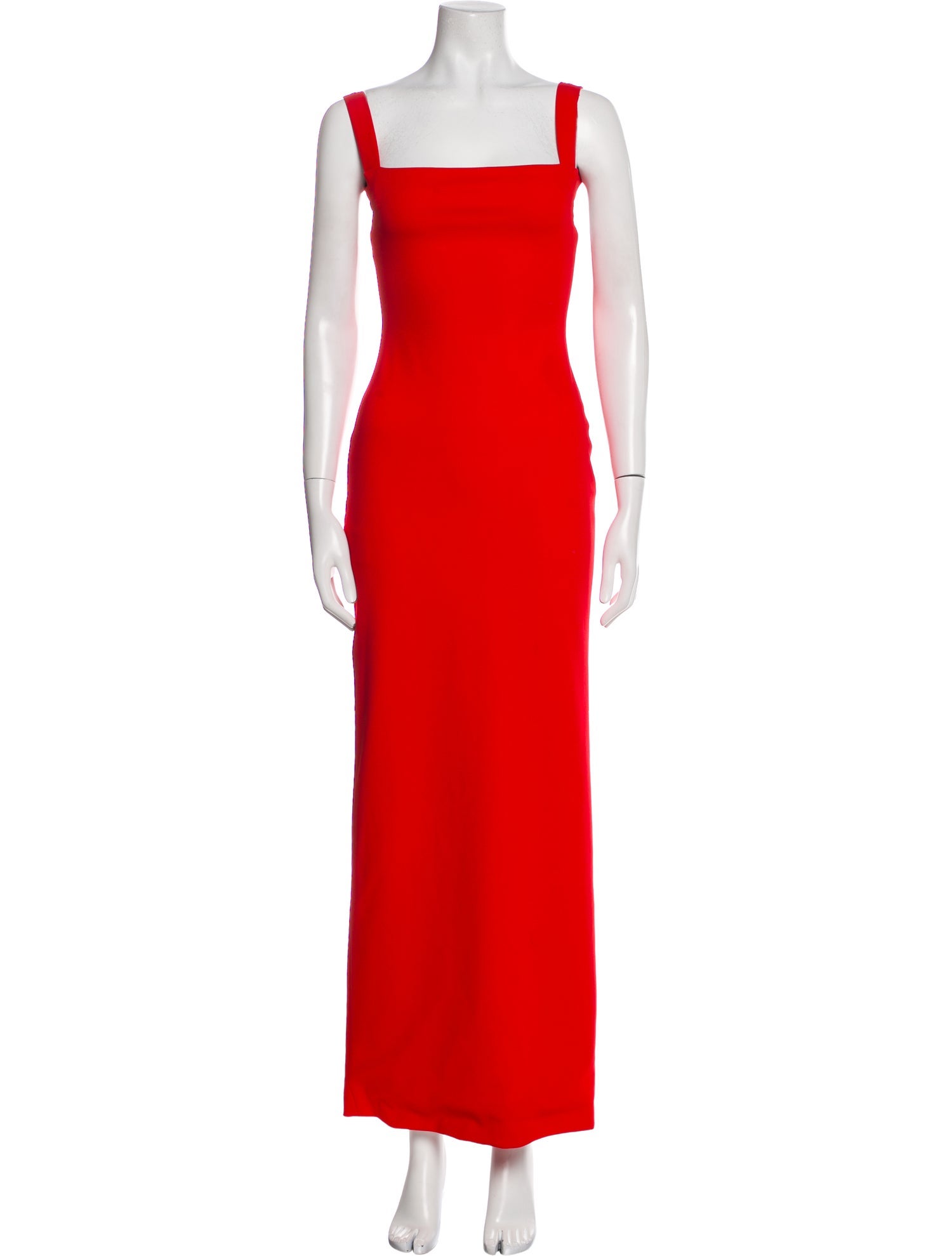 Solace London Square Neckline Long Dress