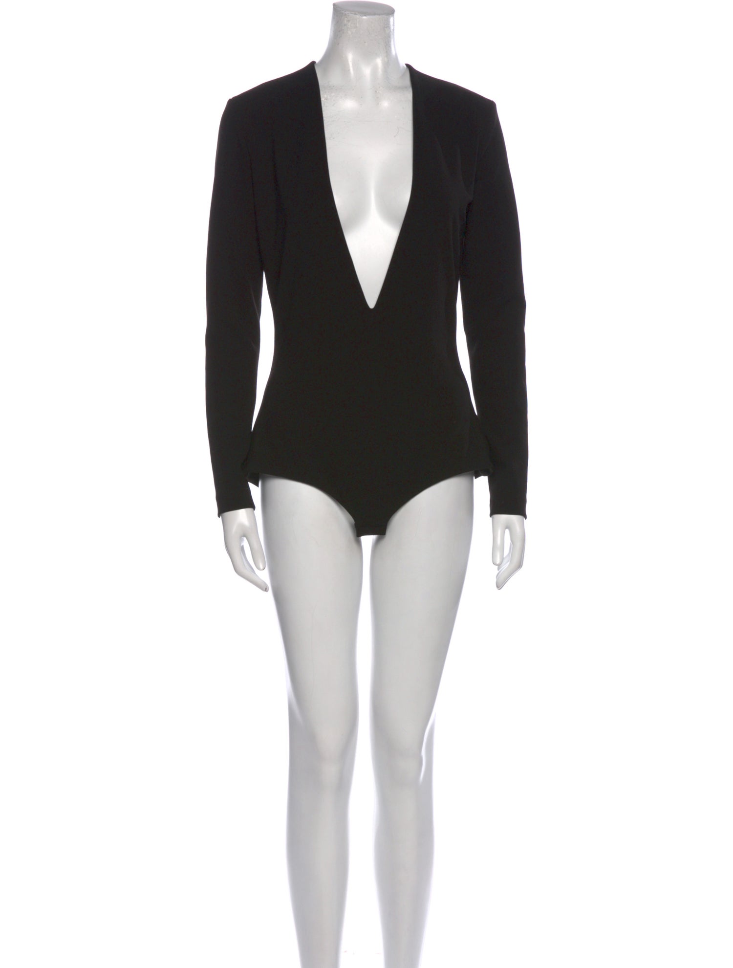 Solace London V-Neck Long Sleeve Bodysuit