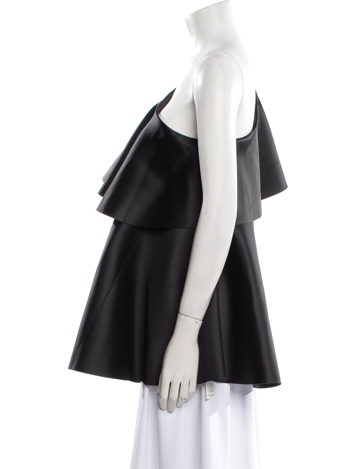 Solace London One-Shoulder Sleeveless Top