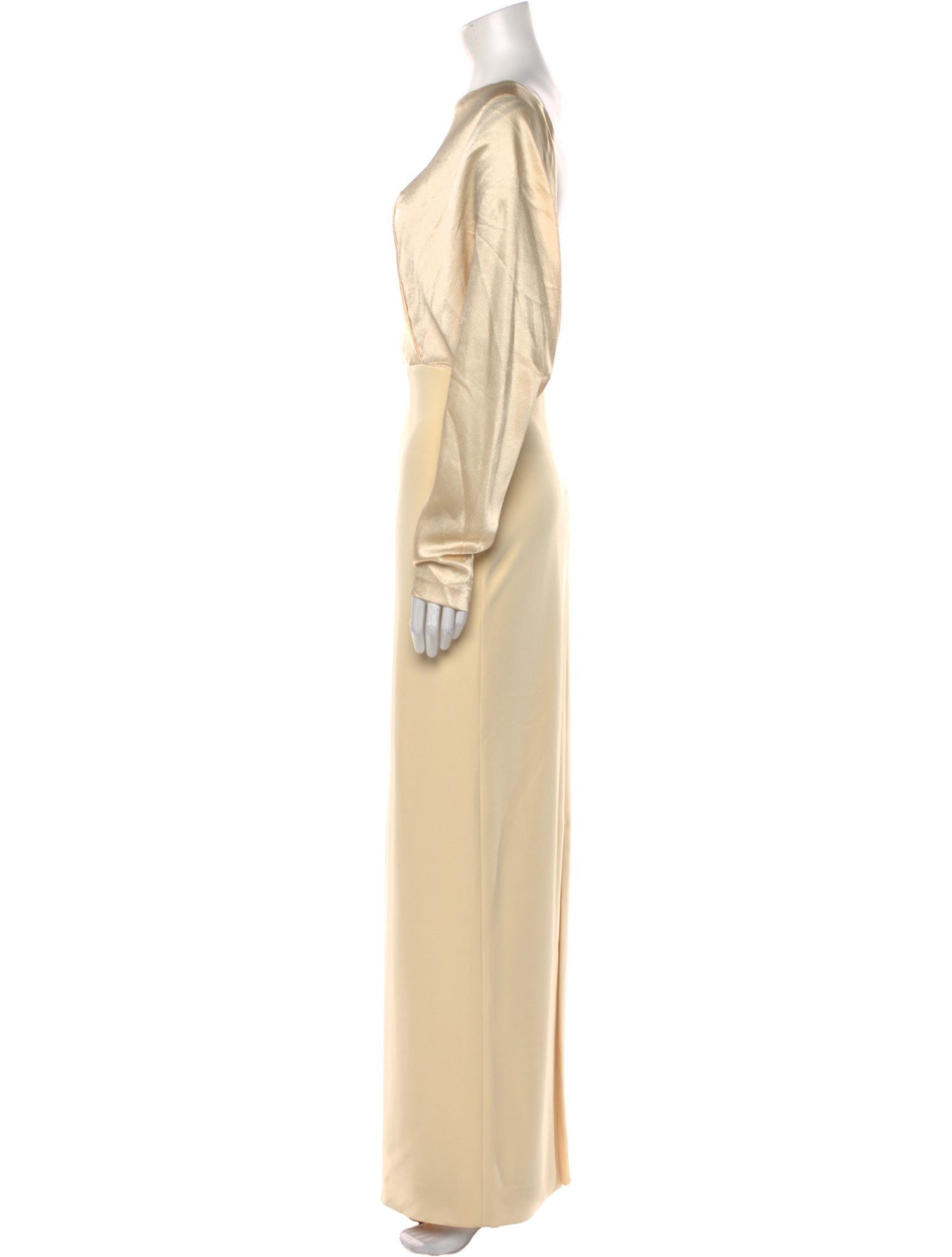 Solace London Bateau Neckline Long Dress w/ Tags