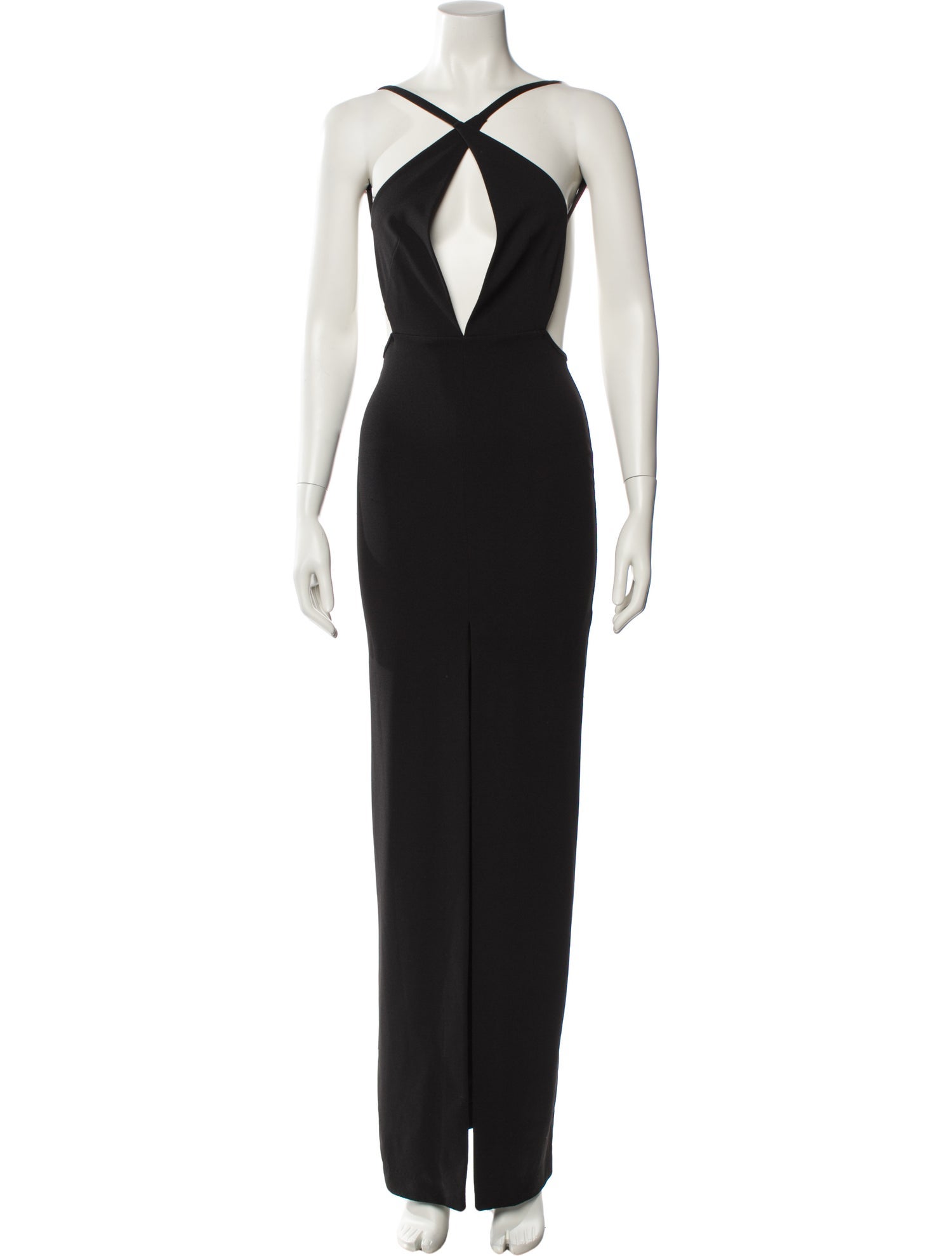 Solace London Halterneck Long Dress