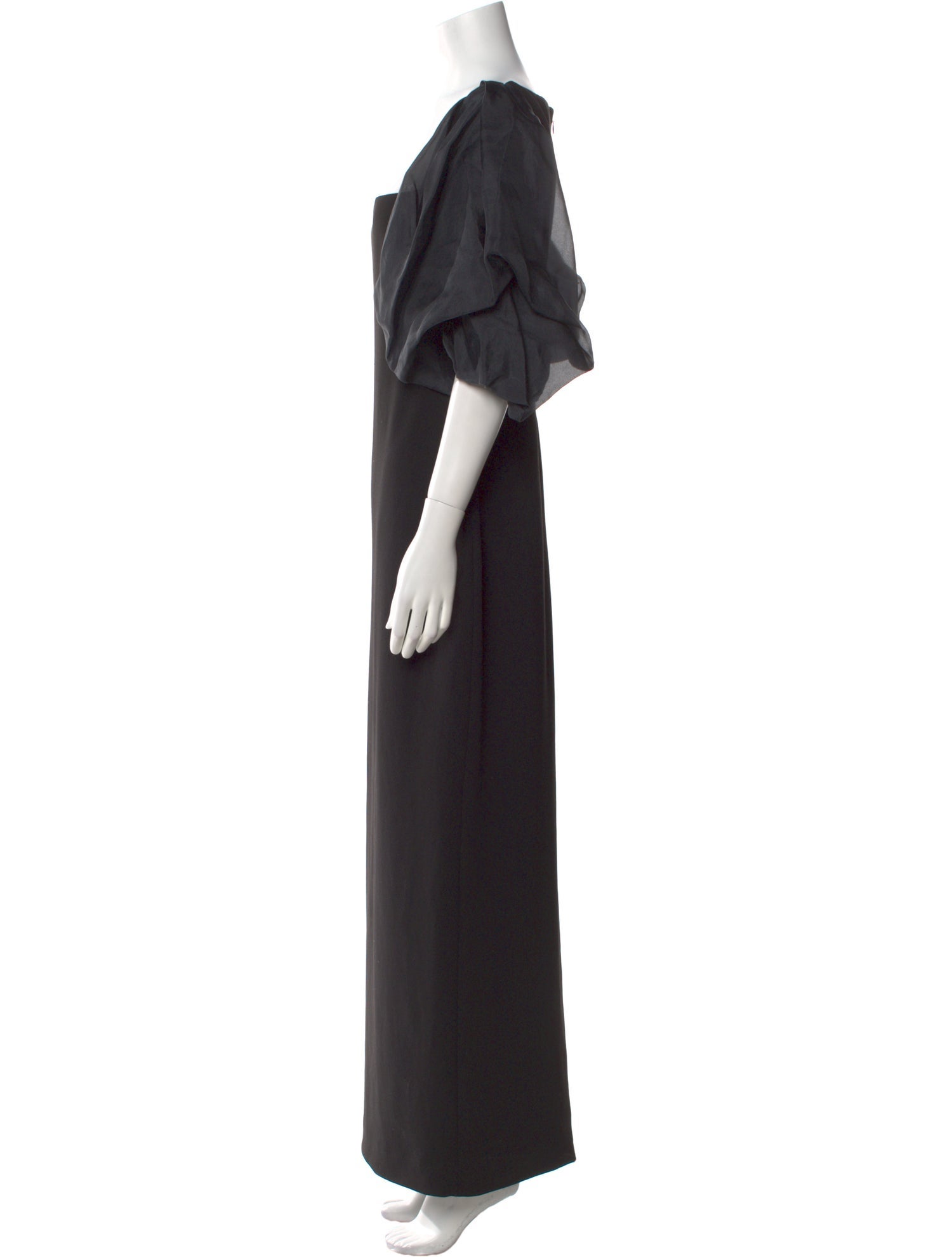 Solace London Square Neckline Long Dress