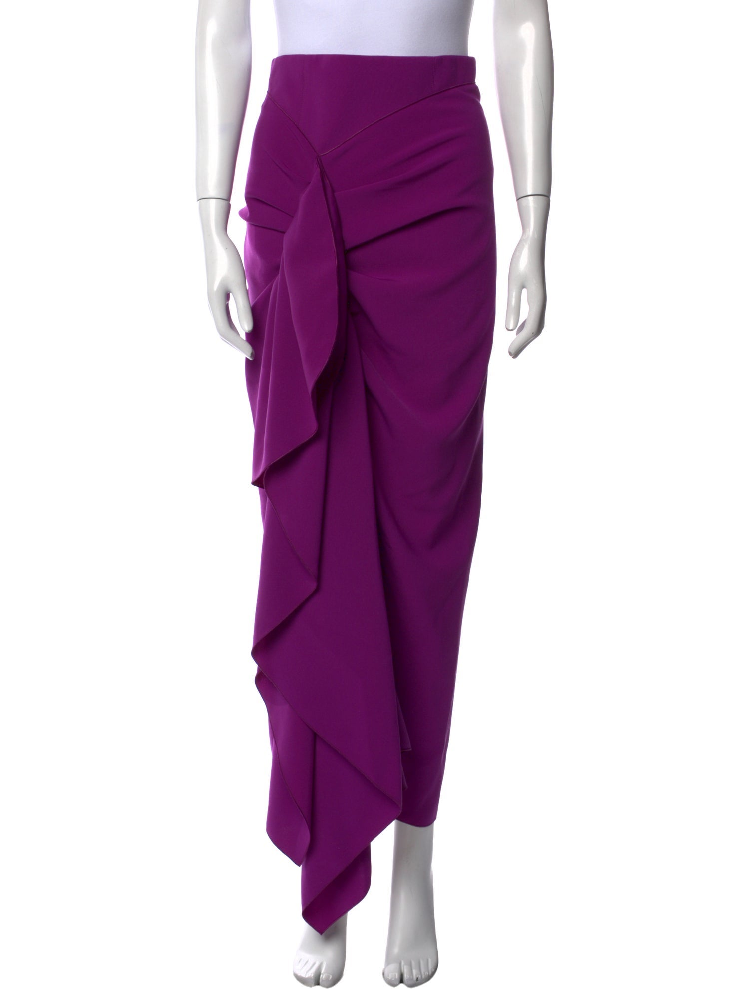 Solace London Ruffle Embellishment Long Skirt w/ Tags