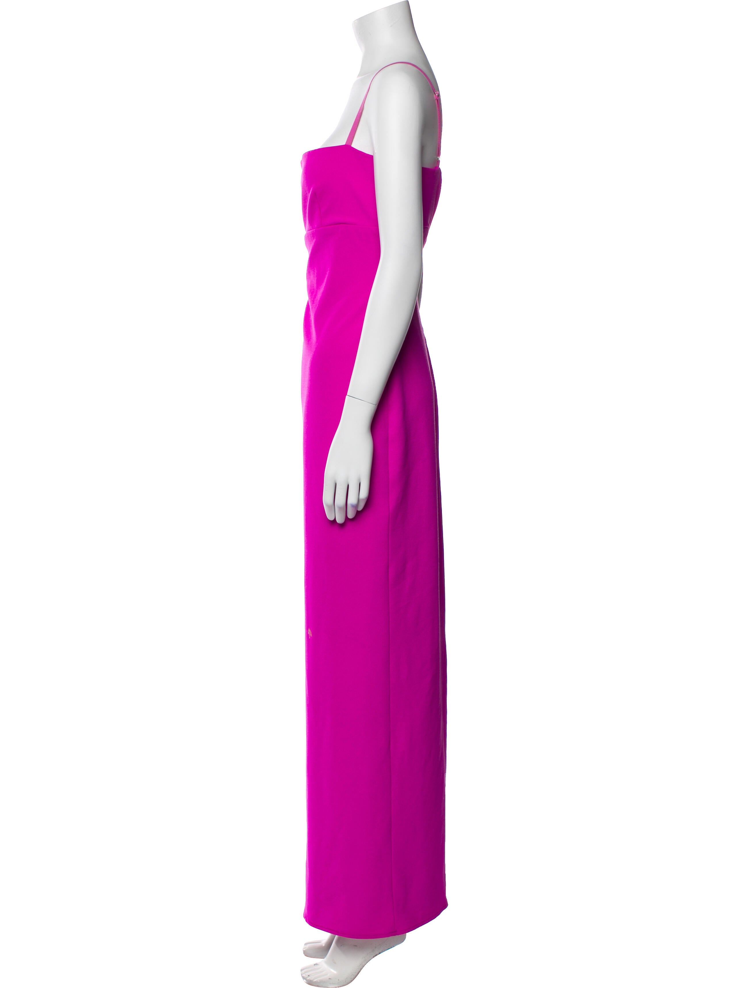 Solace London Square Neckline Long Dress