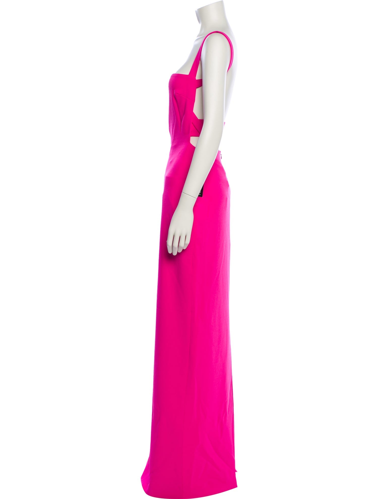 Solace London Square Neckline Long Dress w/ Tags