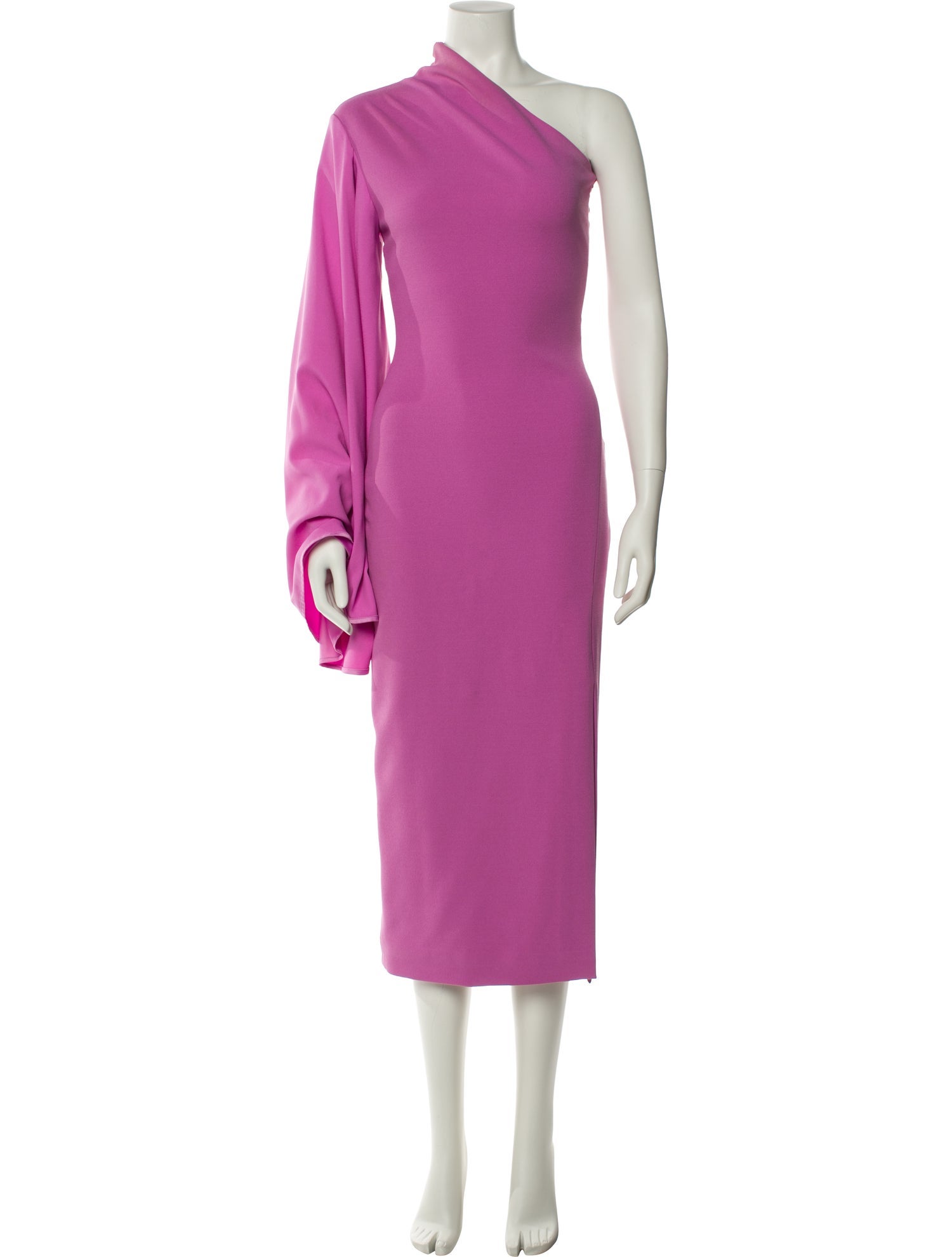 Solace London One-Shoulder Long Dress