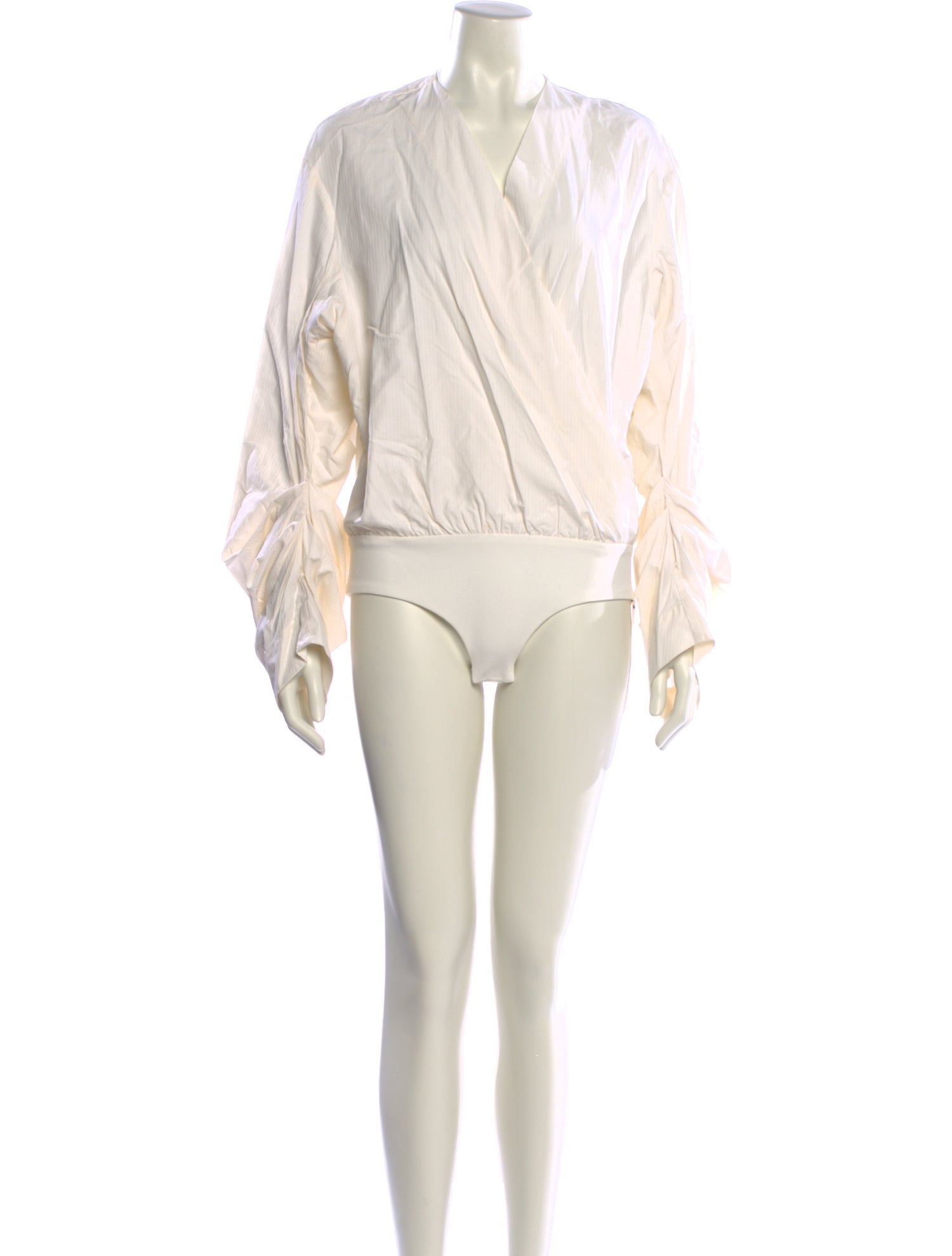 Solace London V-Neck Long Sleeve Bodysuit