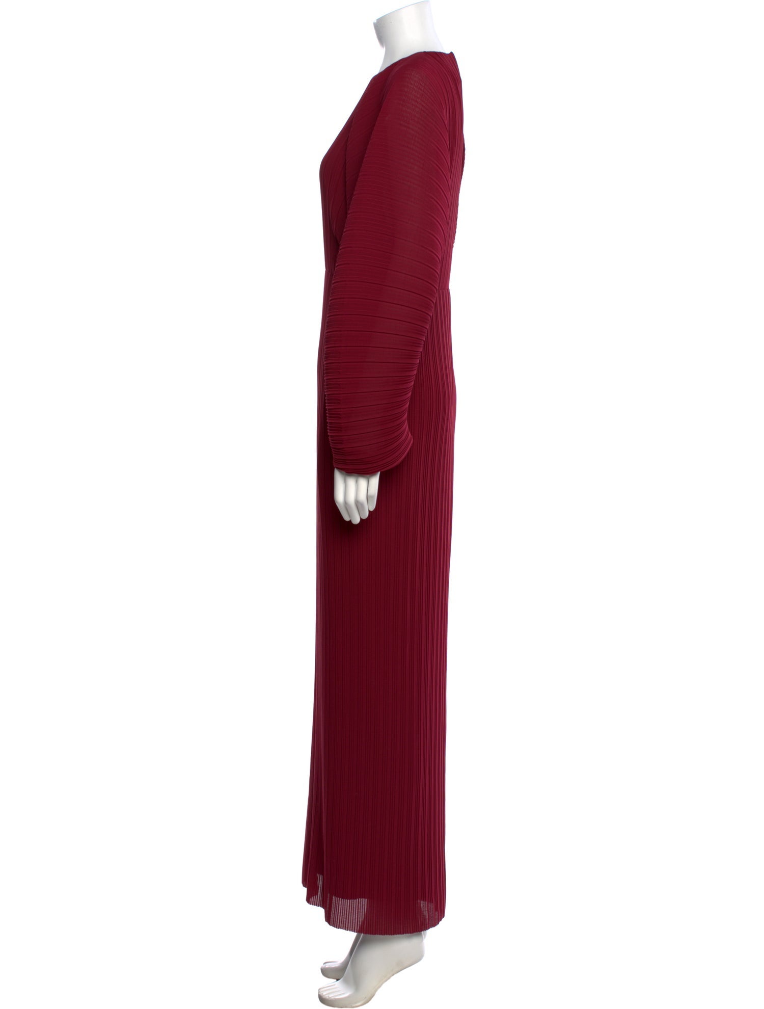 Solace London Crew Neck Long Dress