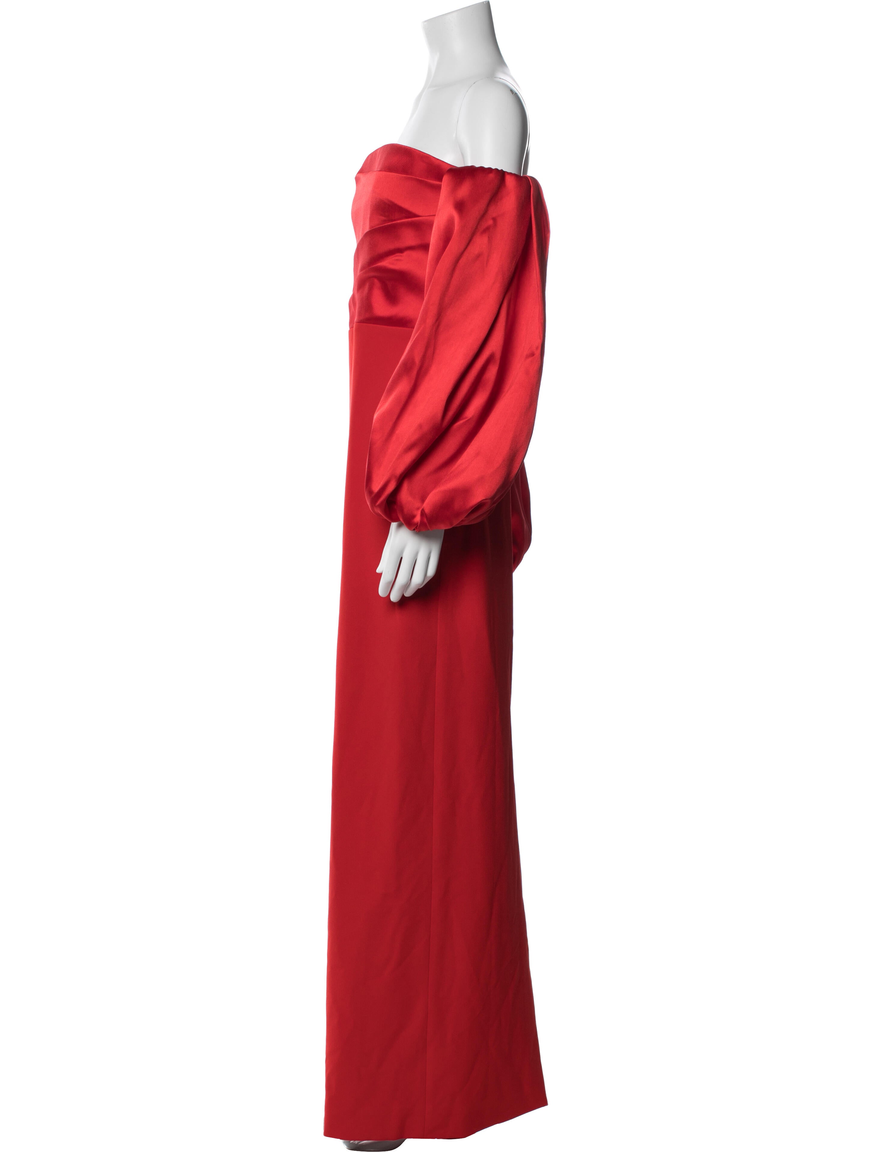 Solace London Off-The-Shoulder Long Dress w/ Tags