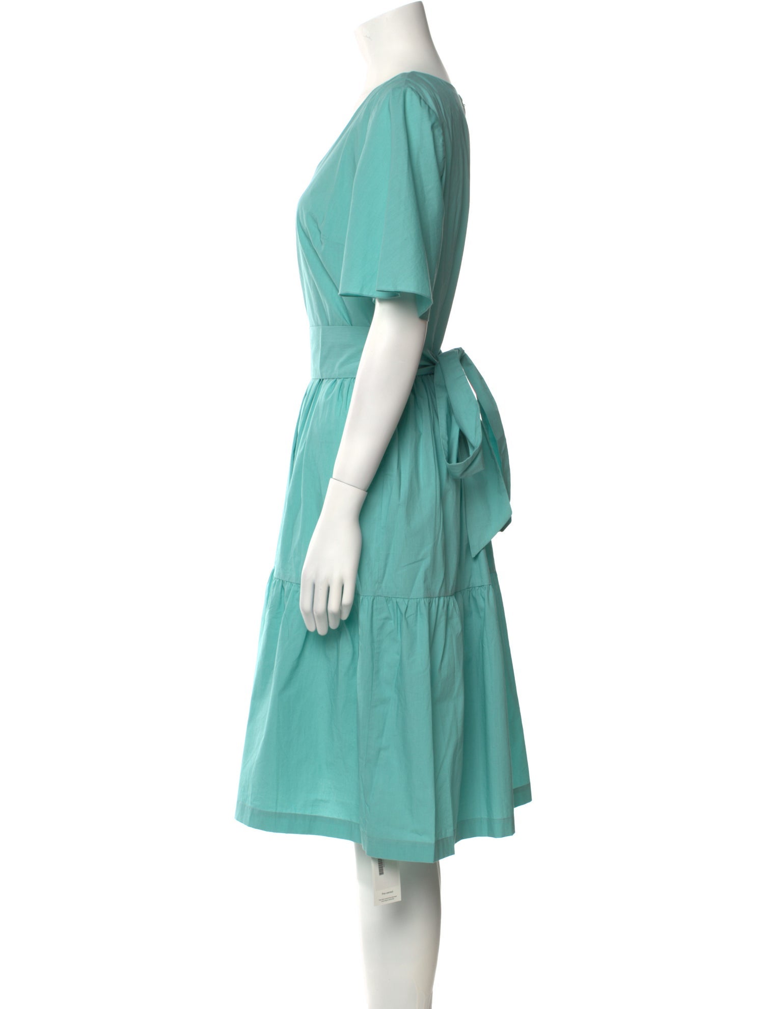 Soler V-Neck Midi Length Dress w/ Tags