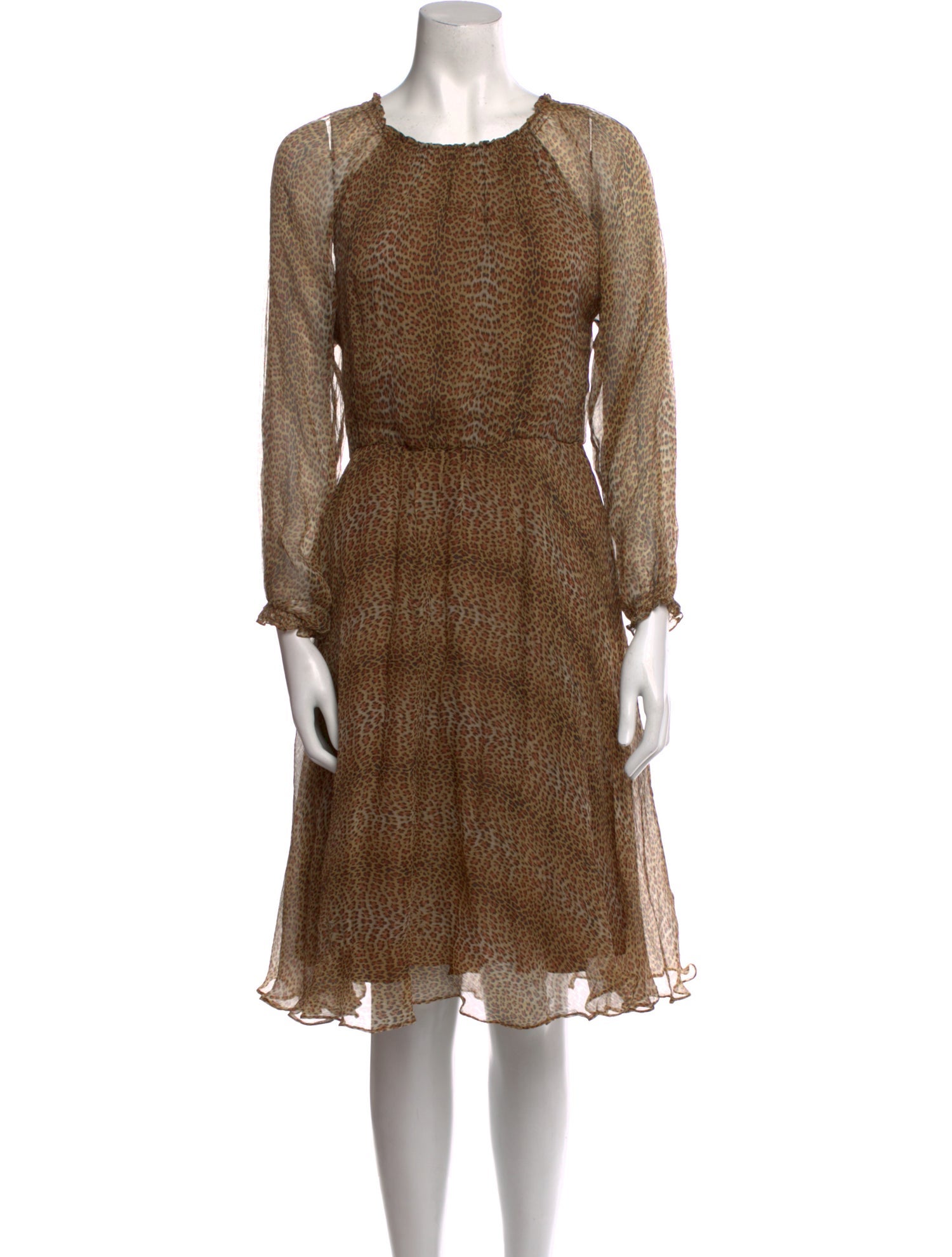 Soler Silk Knee-Length Dress