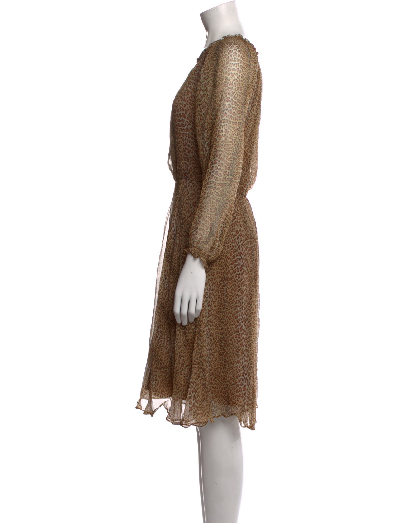 Soler Silk Knee-Length Dress