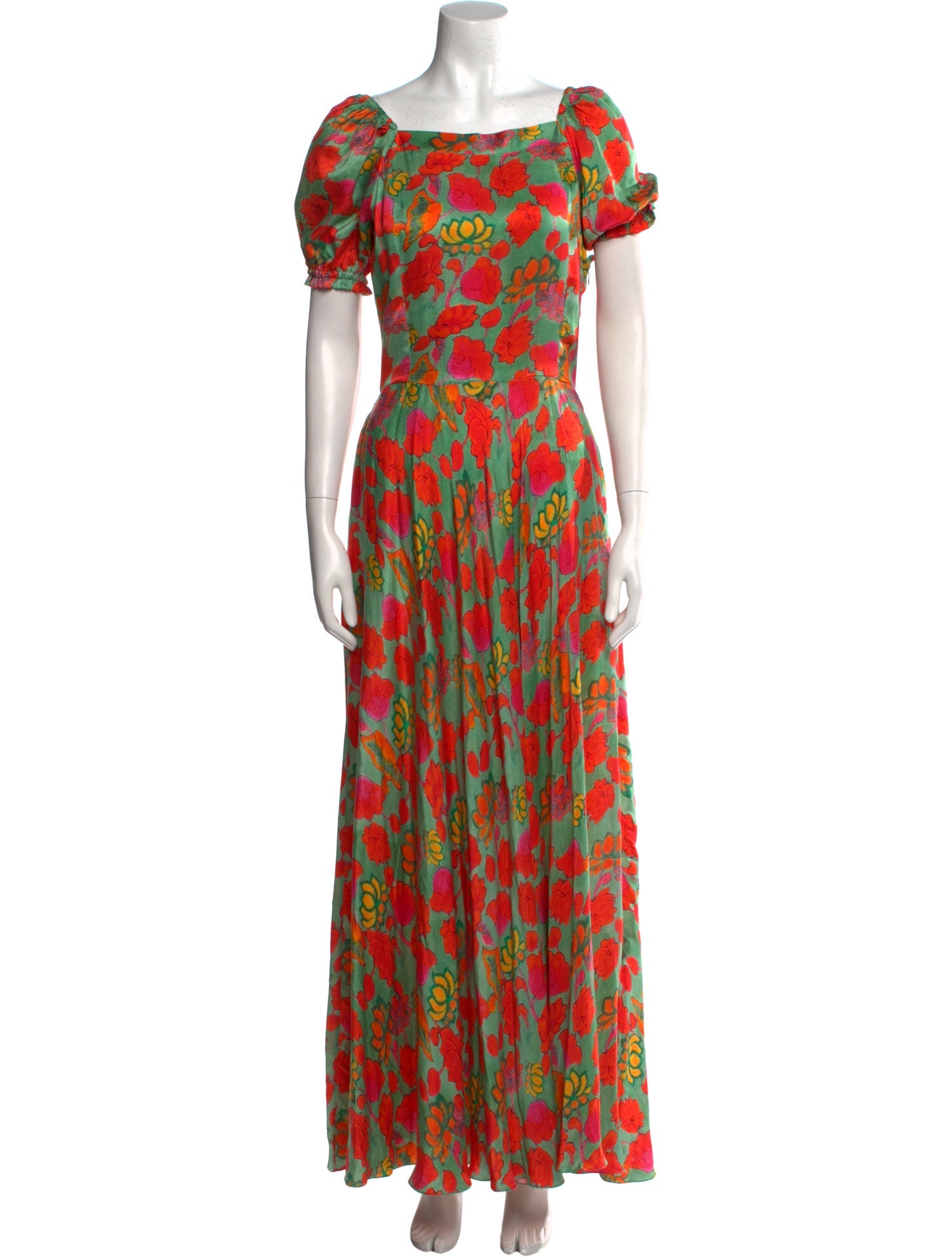 Soler Silk Long Dress w/ Tags