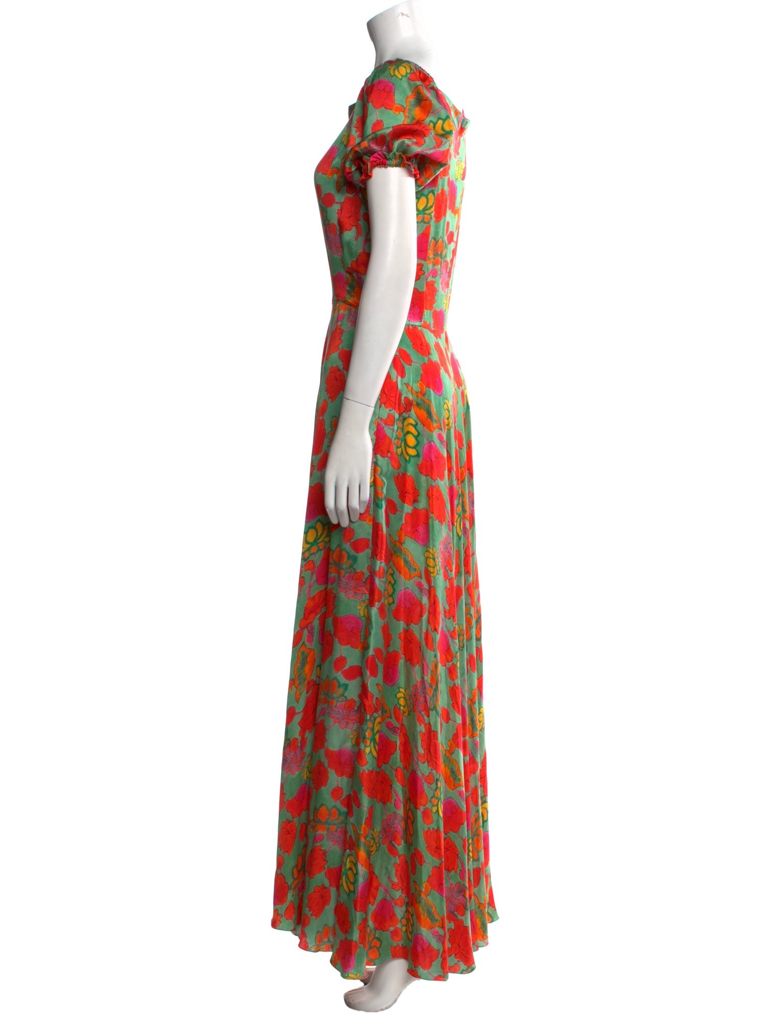 Soler Silk Long Dress w/ Tags