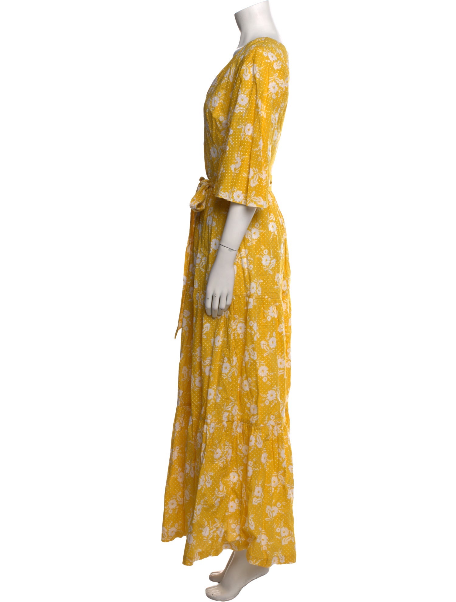 Soler Floral Print Long Dress