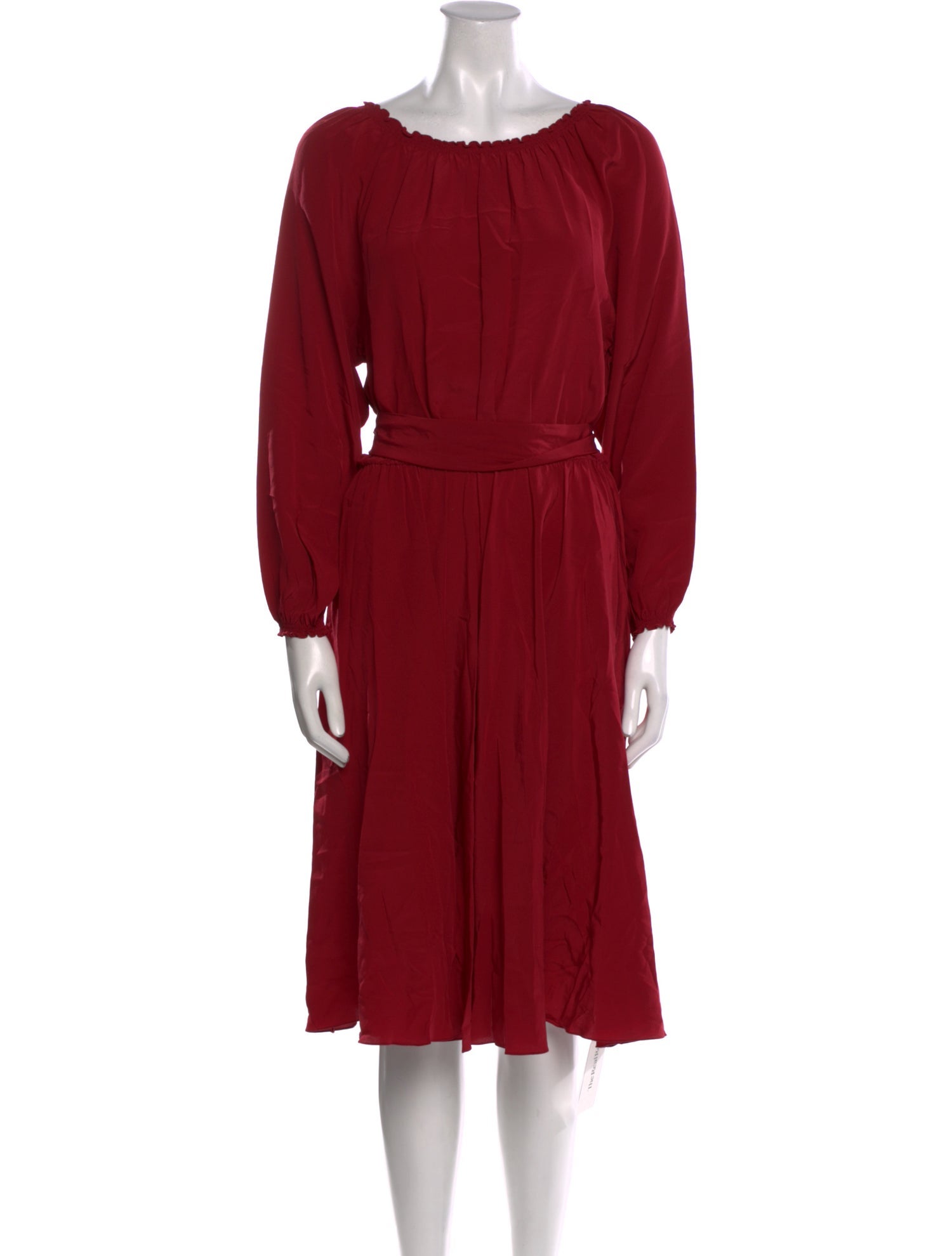 Soler Silk Midi Length Dress