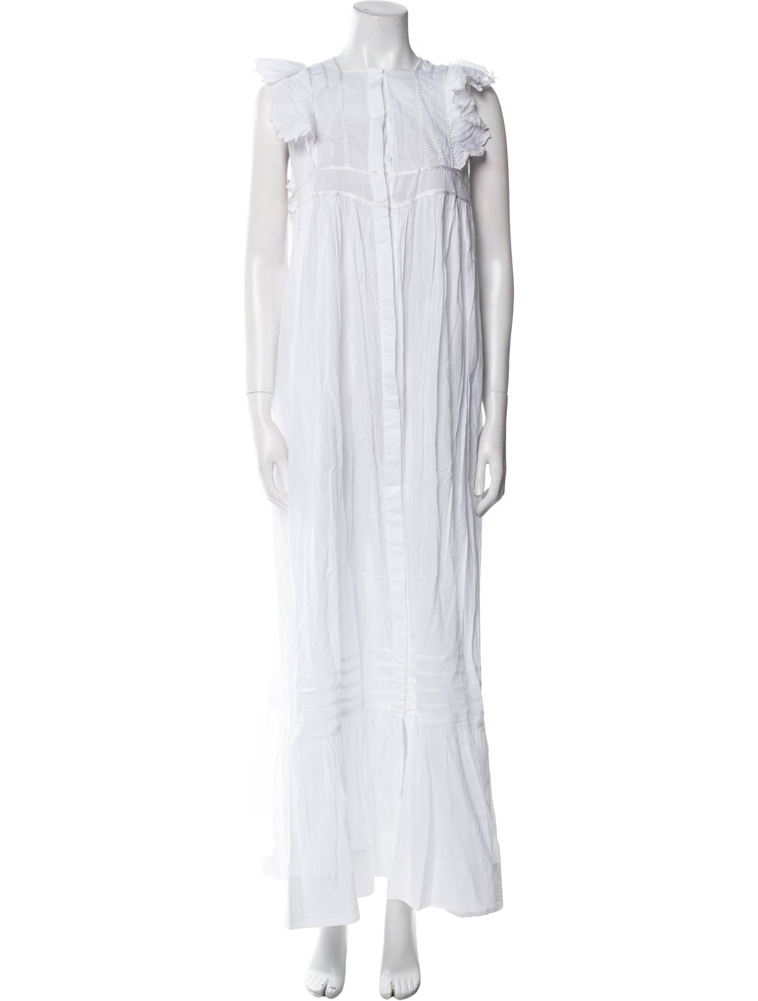 Soler Crew Neck Long Dress