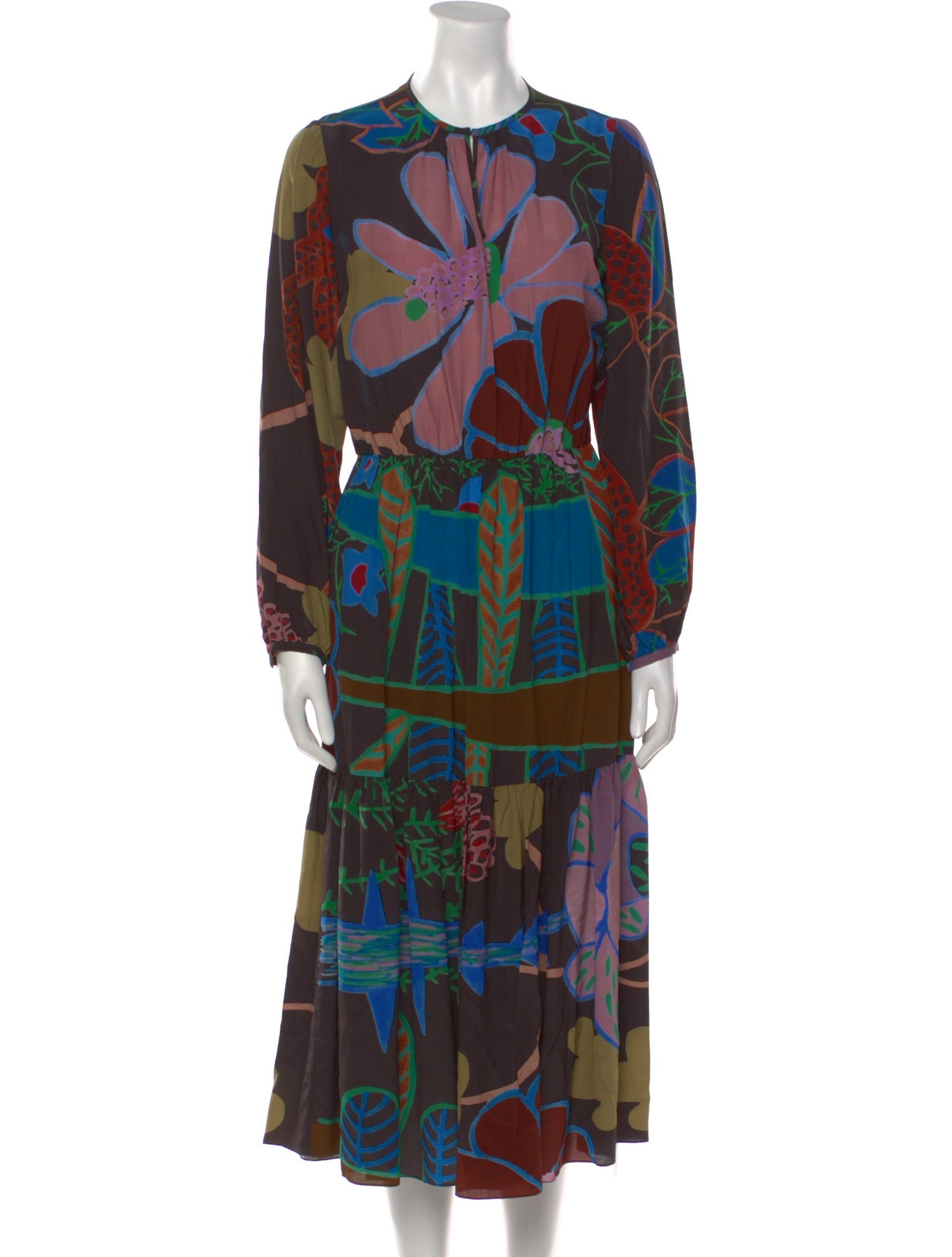 Soler Silk Long Dress