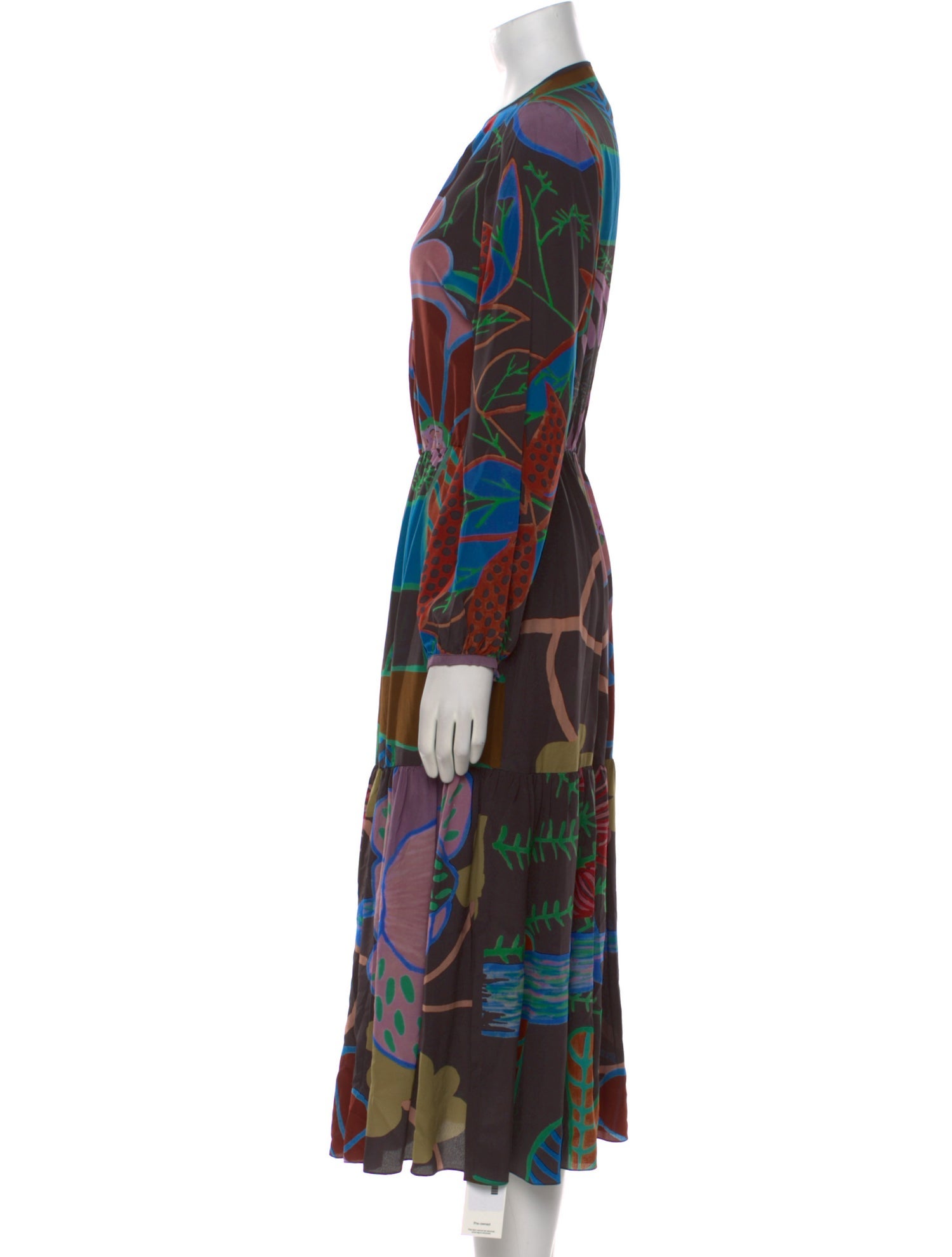 Soler Silk Long Dress