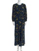 Soler Silk Printed Jumpsuit
