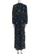 Soler Silk Printed Jumpsuit