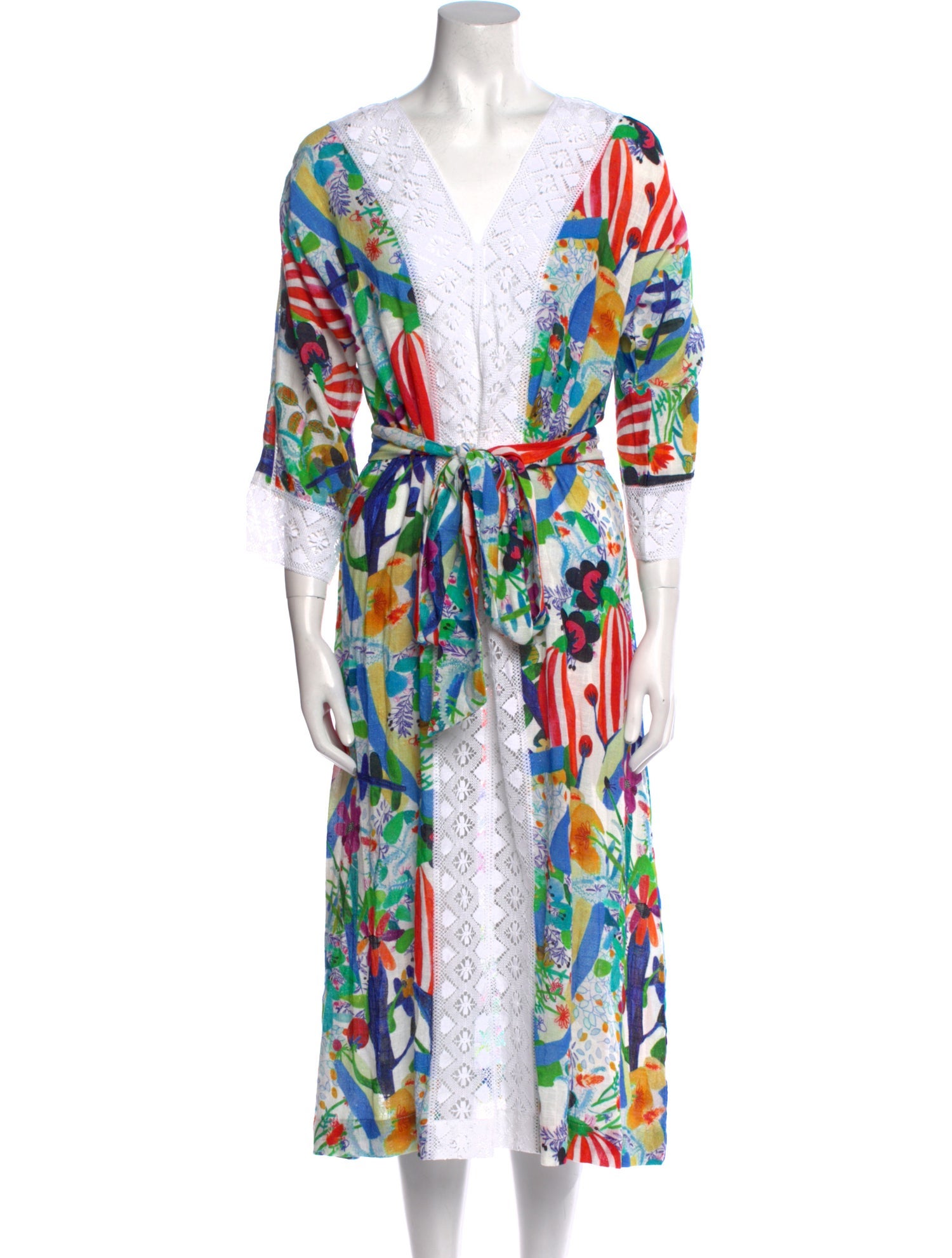 Soler Printed Midi Length Dress