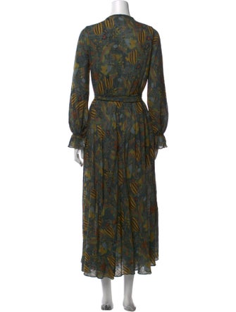 Soler Floral Print Long Dress