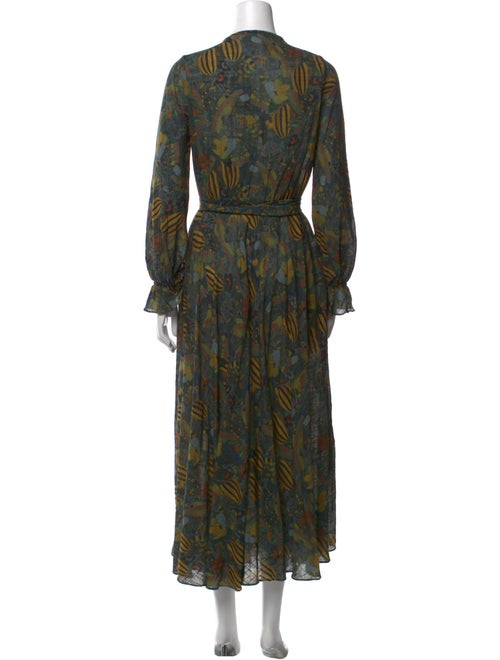 Soler Floral Print Long Dress