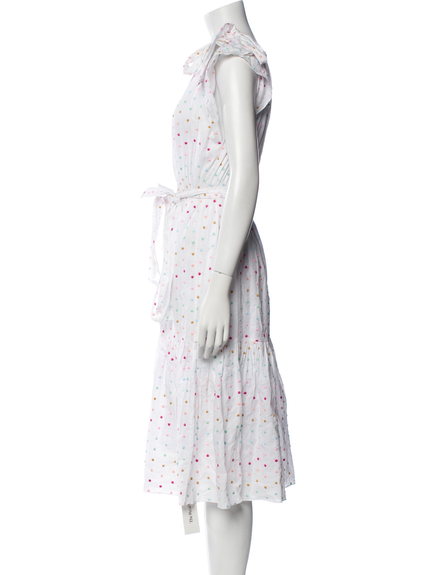 Soler Floral Print Midi Length Dress