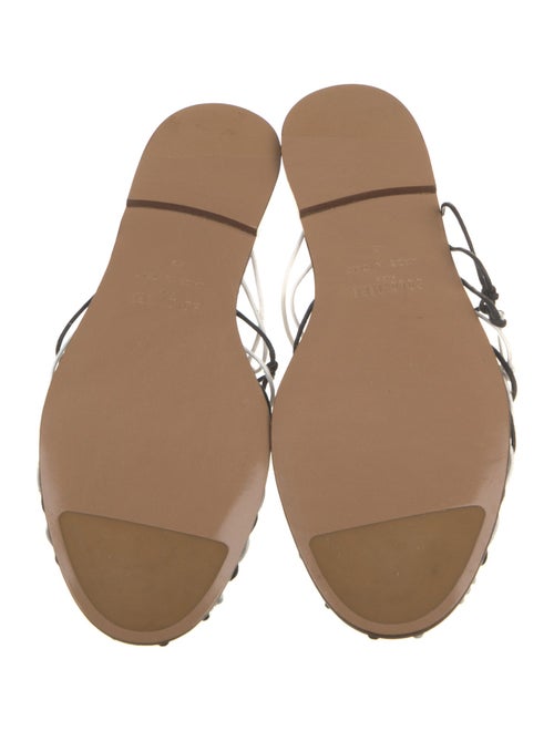 Soloviere Suede Colorblock Pattern Slides