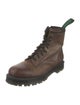 Soloviere Leather Combat Boots