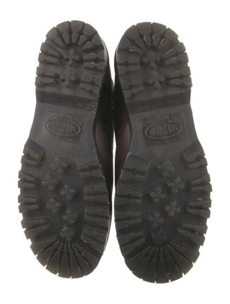 Soloviere Leather Combat Boots