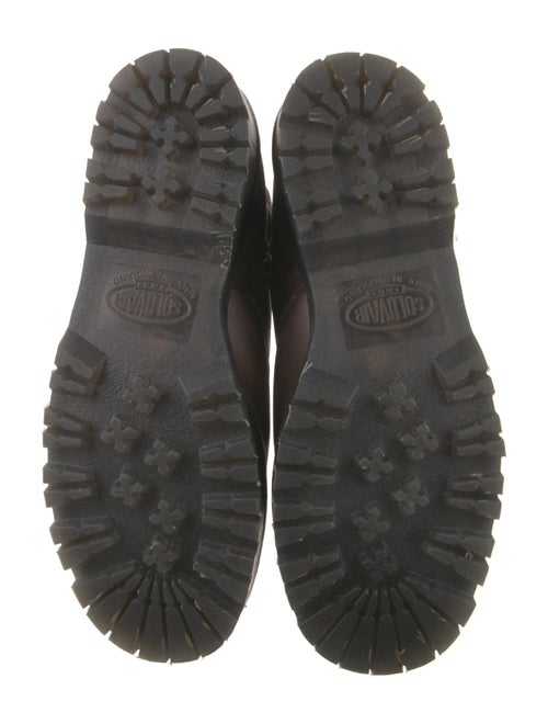 Soloviere Leather Combat Boots