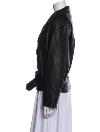 Sawyer of Napa Leather Biker Jacket