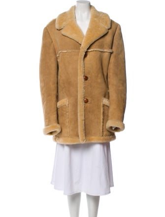 Sawyer of Napa Leather Faux Fur Coat