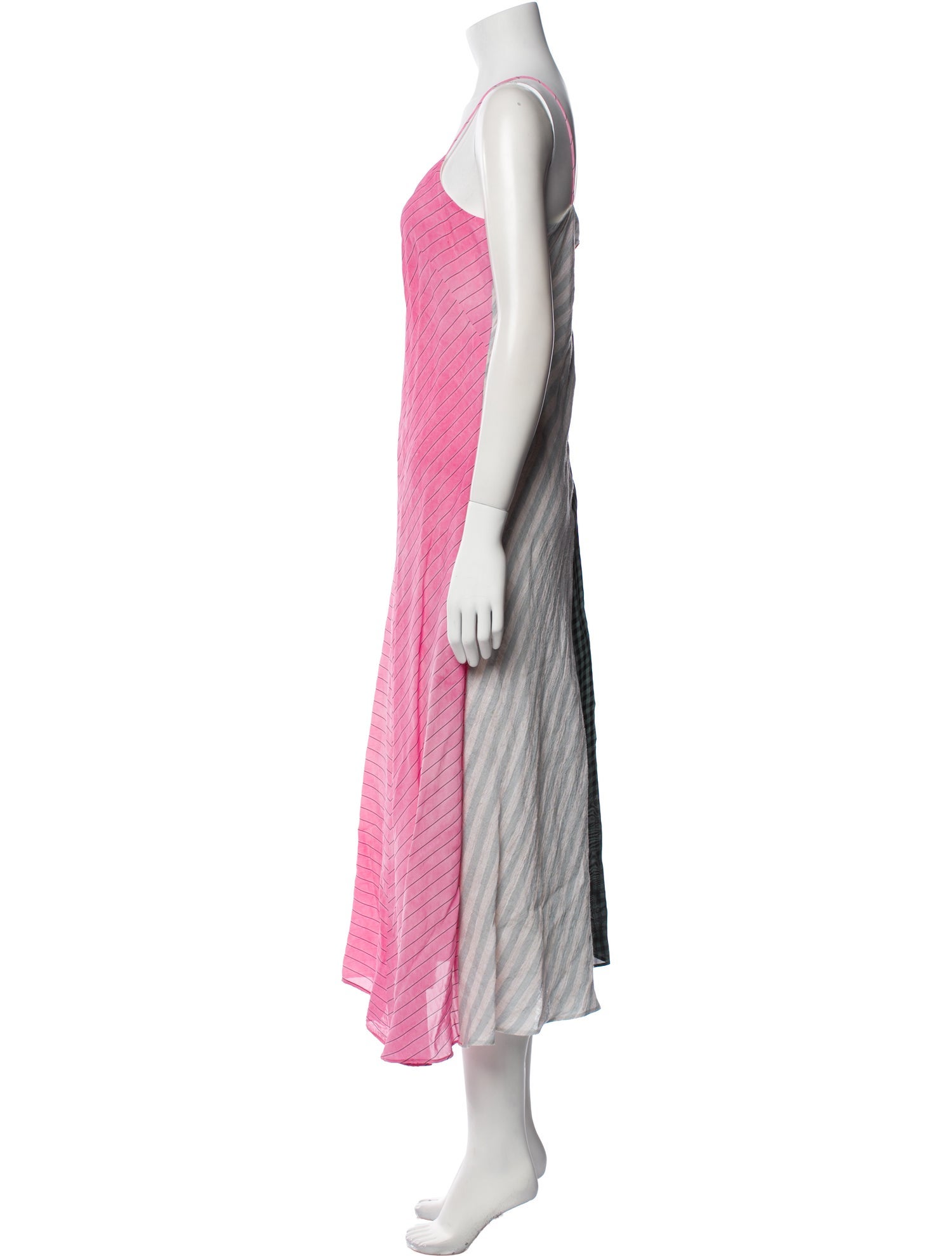 Song For The Mute Tie-Dye Print Long Dress