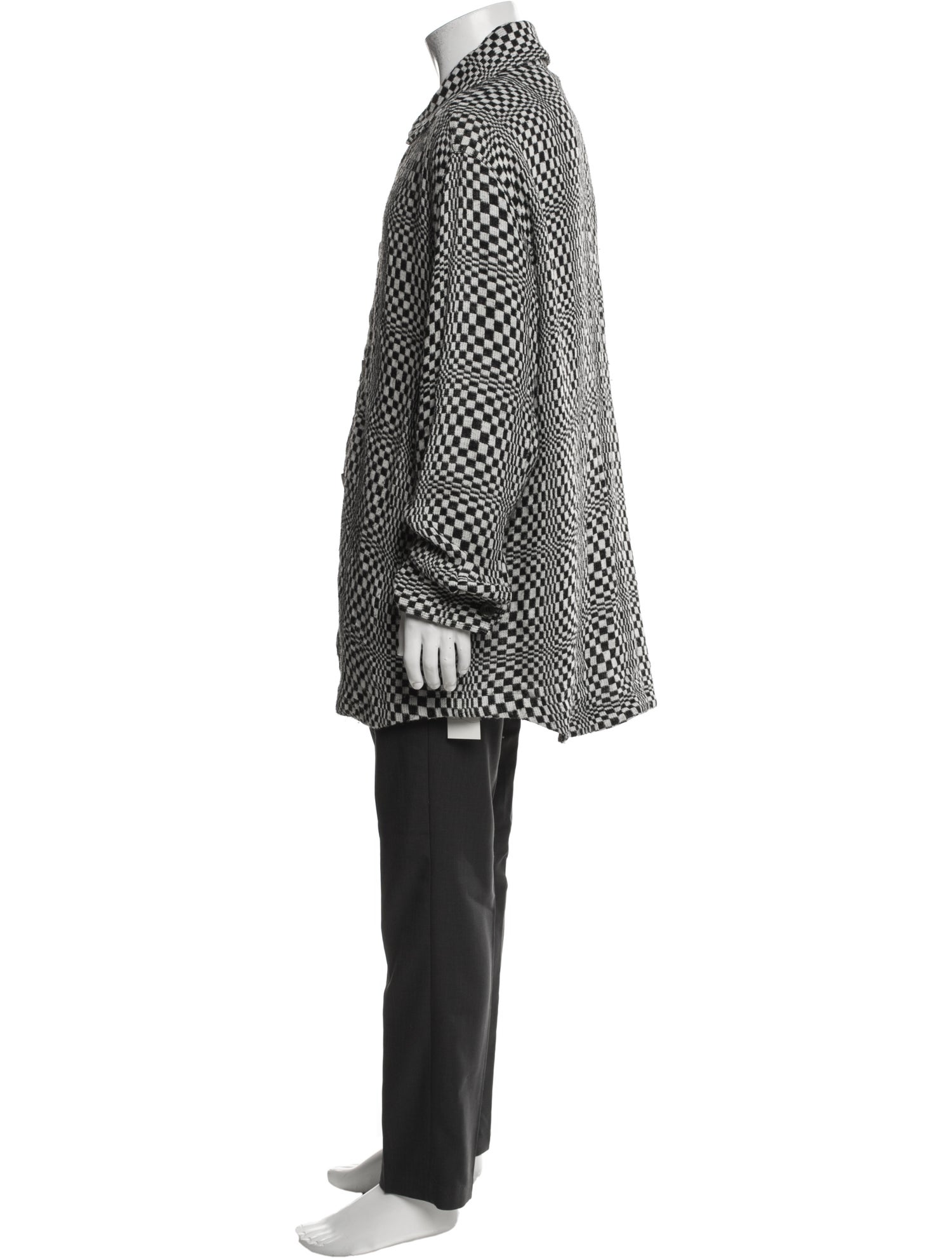 Song For The Mute Houndstooth Print Parka