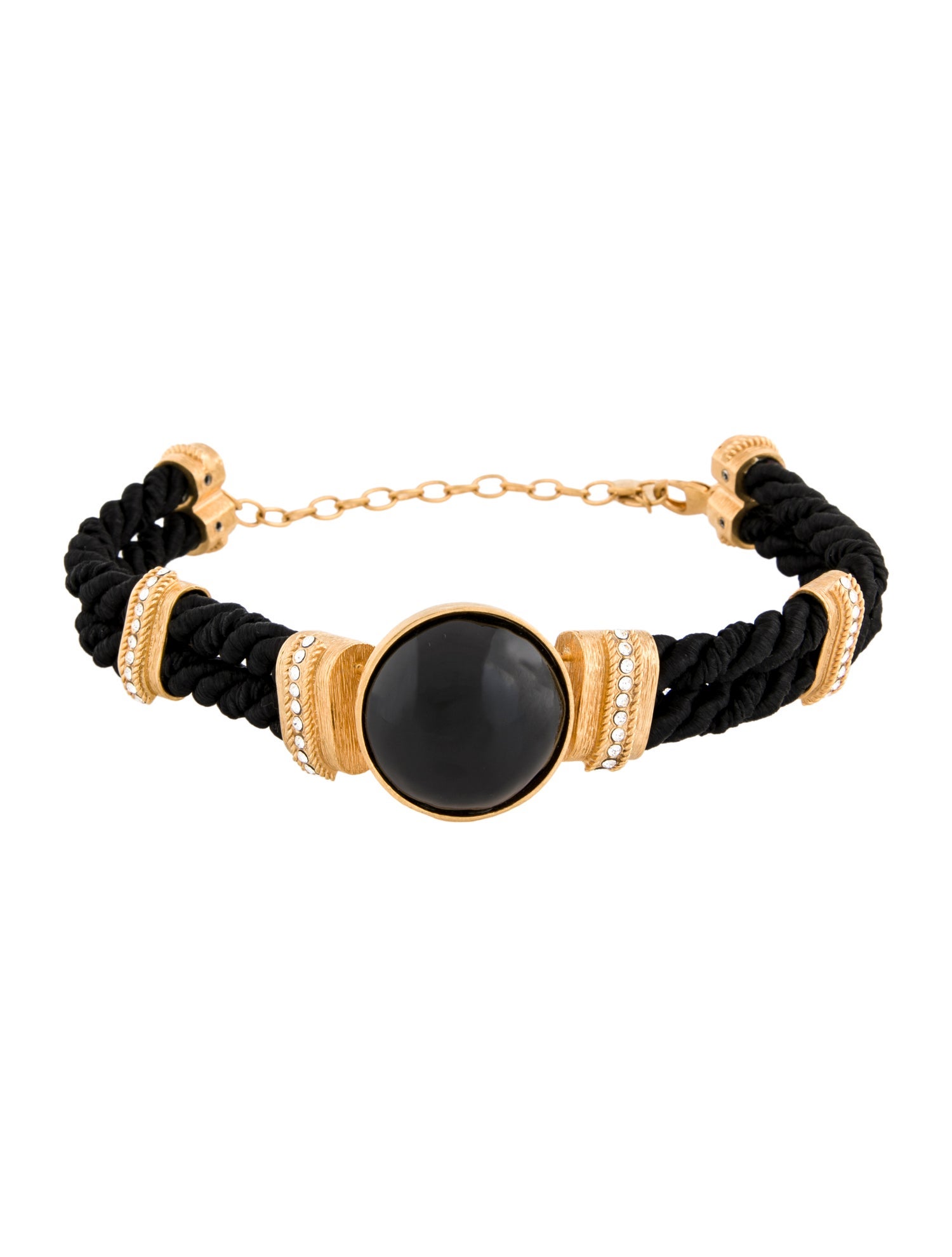 Sonia Petroff Crystal & Resin Aries Choker Necklace