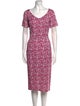 Souleiado Silk Midi Length Dress