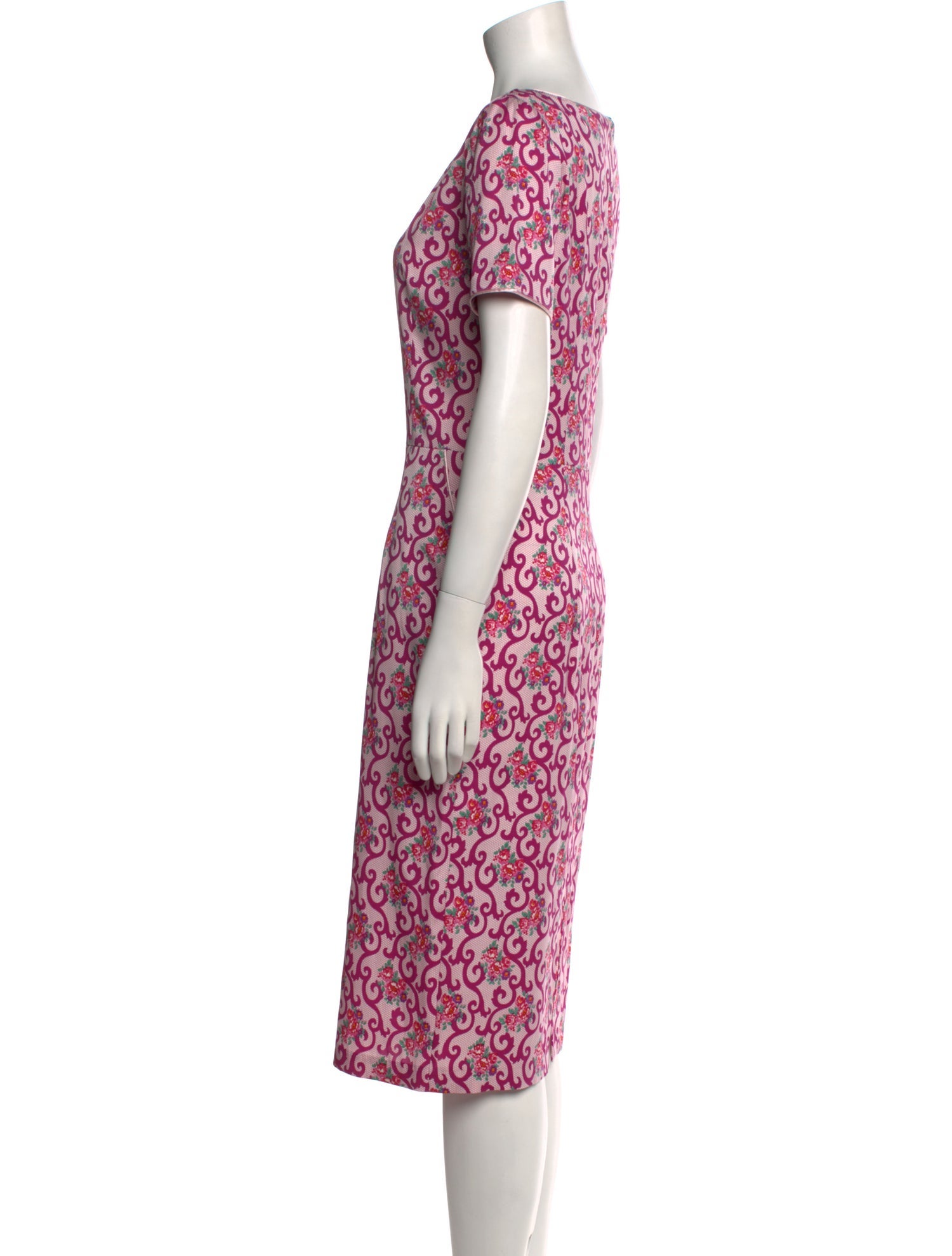 Souleiado Silk Midi Length Dress